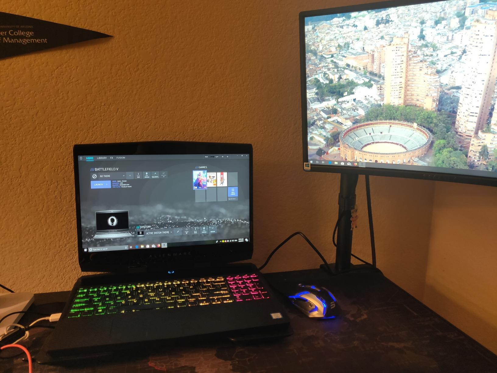Alienware m15 Gaming Laptop 15.6 inch, FHD, 8th Generation Intel Core i7-8750H, NVIDIA GeForce RTX 2060 6GB, 16GB RAM, 512GB SSD, Windows 10 Home - Epic Silver (AWm15-7806SLV-PUS) - Customer Photo 1