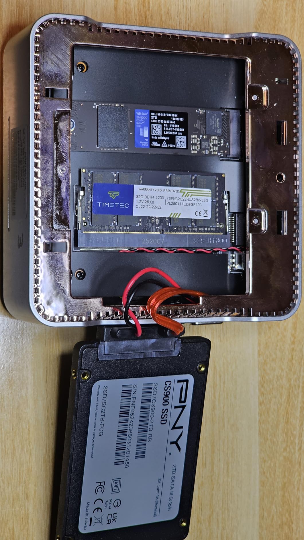 KAMRUI Pinova P2 Mini PC, AMD Ryzen 4300U(Beats 3500U/3200U/N150,Up to 3.7 GHz) Mini Computers, 16GB RAM 512GB SSD Mini Desktop Computers, Triple 4K Display/HDMI+DP+Type-C/WiFi/BT for Home/Business - Customer Photo 2
