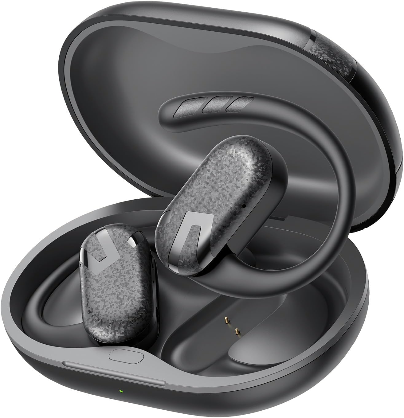 SoundPEATS Breezy Open Ear Headphones, 40Hrs Playtime, 90Â° Adjustable Wireless Earbuds, Bluetooth 5.4 Earphones, 12mm Drivers, 4 Mics with AI Call Noise Canceling - Customer Photo 2
