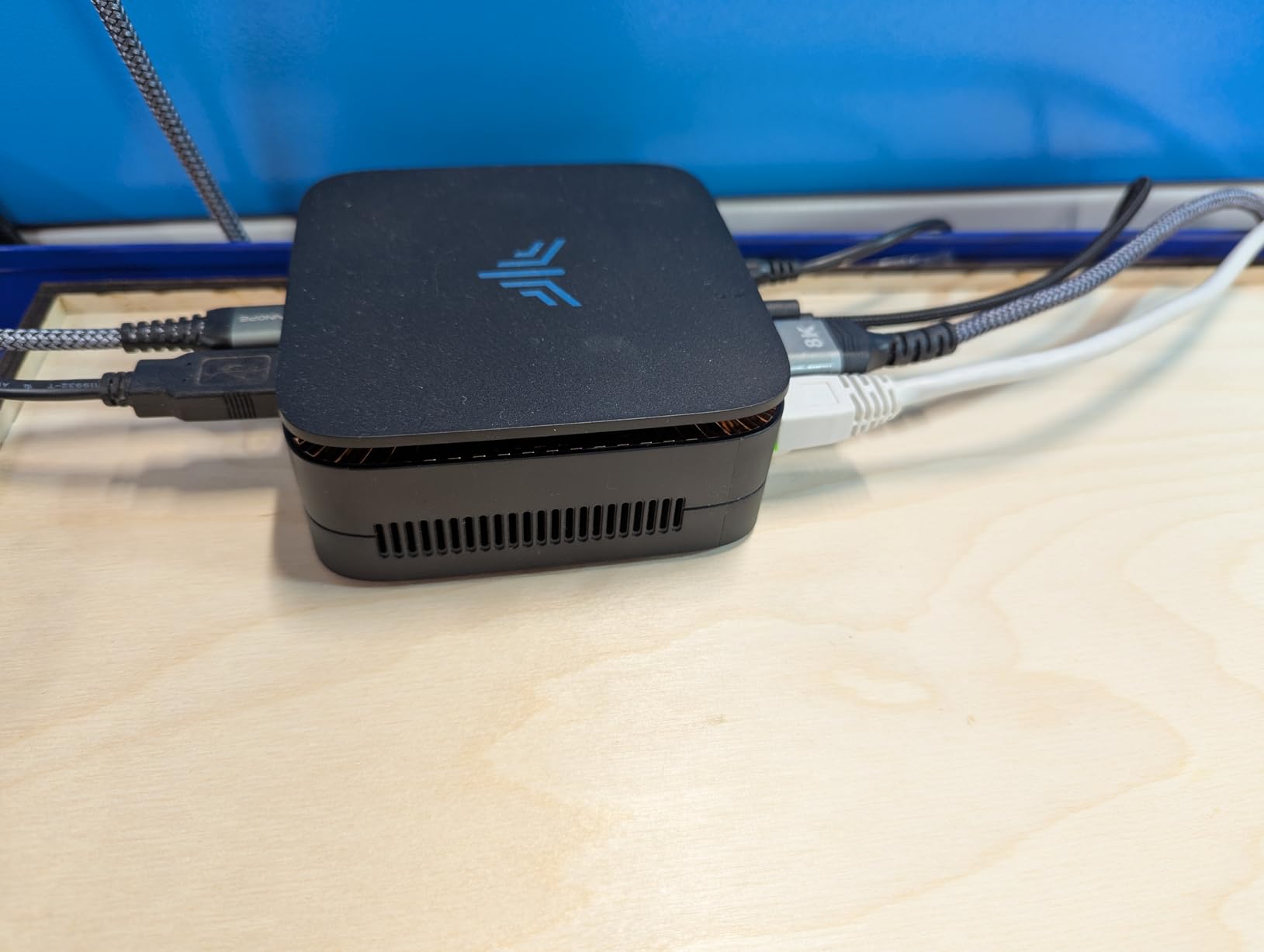 KAMRUI Pinova P1 Mini PC, W-11 Pro AMD Ryzen 4300U(Beat 3500U/N150/N95, up to 3.7GHz), 16GB RAM 512GB SSD Mini Desktop Computer Support 4K HDMI+DP+Type-C, Mini PC with Dual WiFi, Business Home Office - Customer Photo 2
