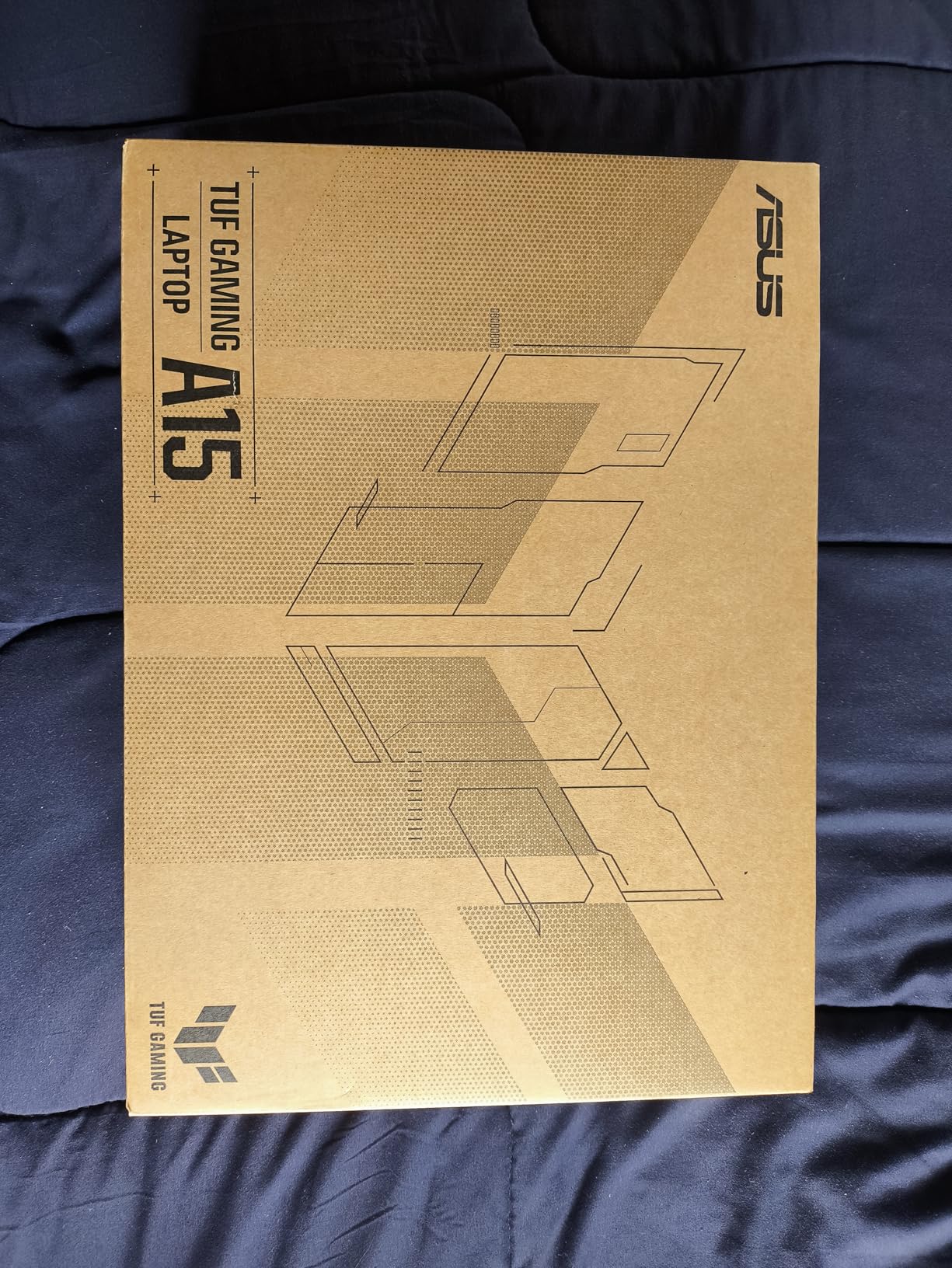 ASUS TUF A15 Gaming Laptop: 15.6â Full HD 144Hz Display, GeForce RTX 3050, AMD Ryzen 7 7435HS, 8GB DDR5 RAM, 512GB PCIe SSD, Wi-Fi 6, Windows 11 - Customer Photo 2