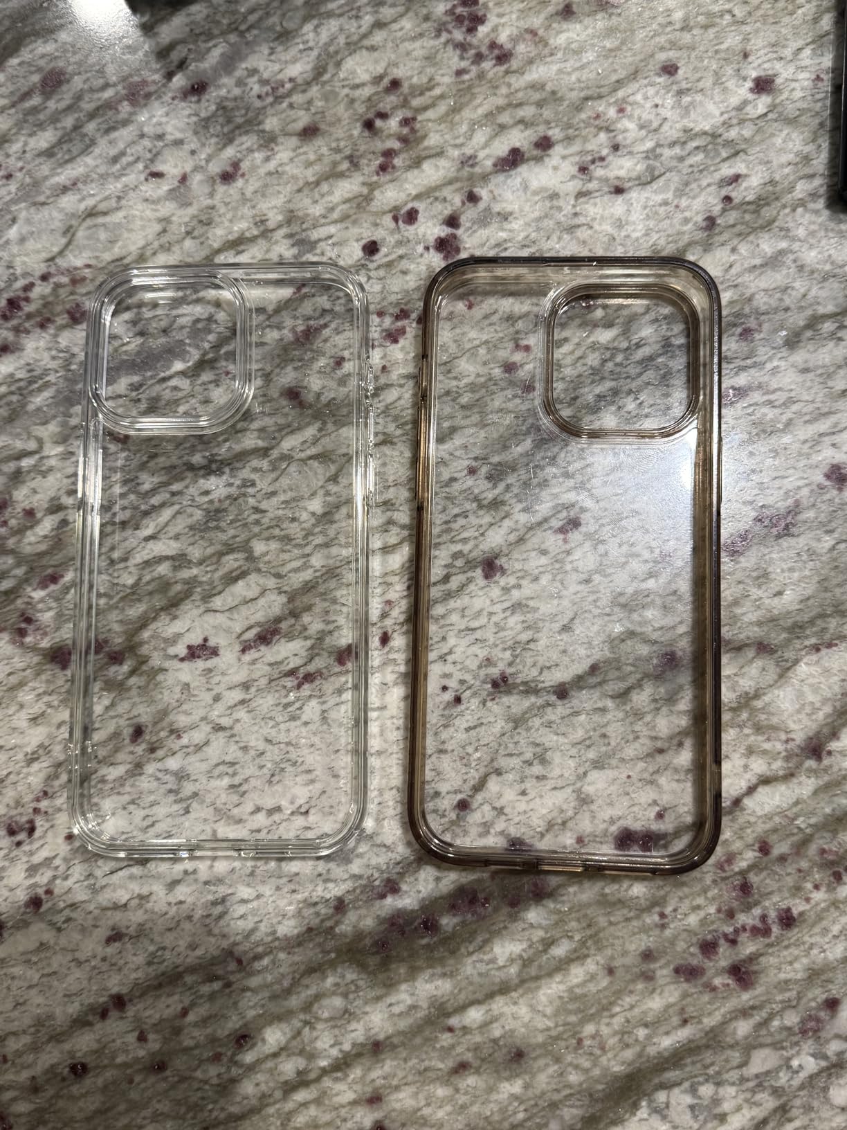 Spigen for iPhone 17 Pro Case, Ultra Hybrid [TPU Covered Camera Control] [Anti-Yellowing] [No Magnet Ring] - Crystal Clear - Customer Photo 2