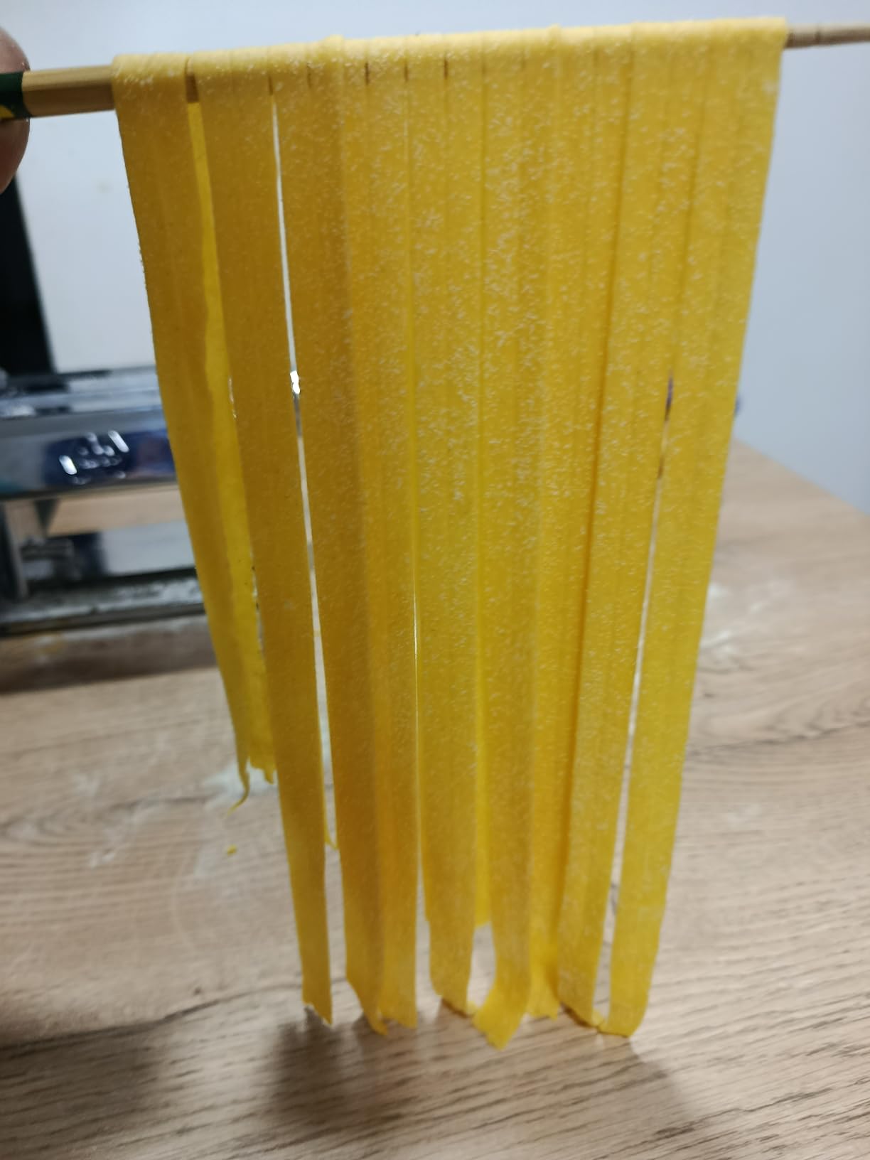 MARCATO Made in Italy Ampia 150 Classic Manual Pasta Machine, Chrome Steel. Makes Lasagne, Fettuccine & Tagliolini - Customer Photo 1