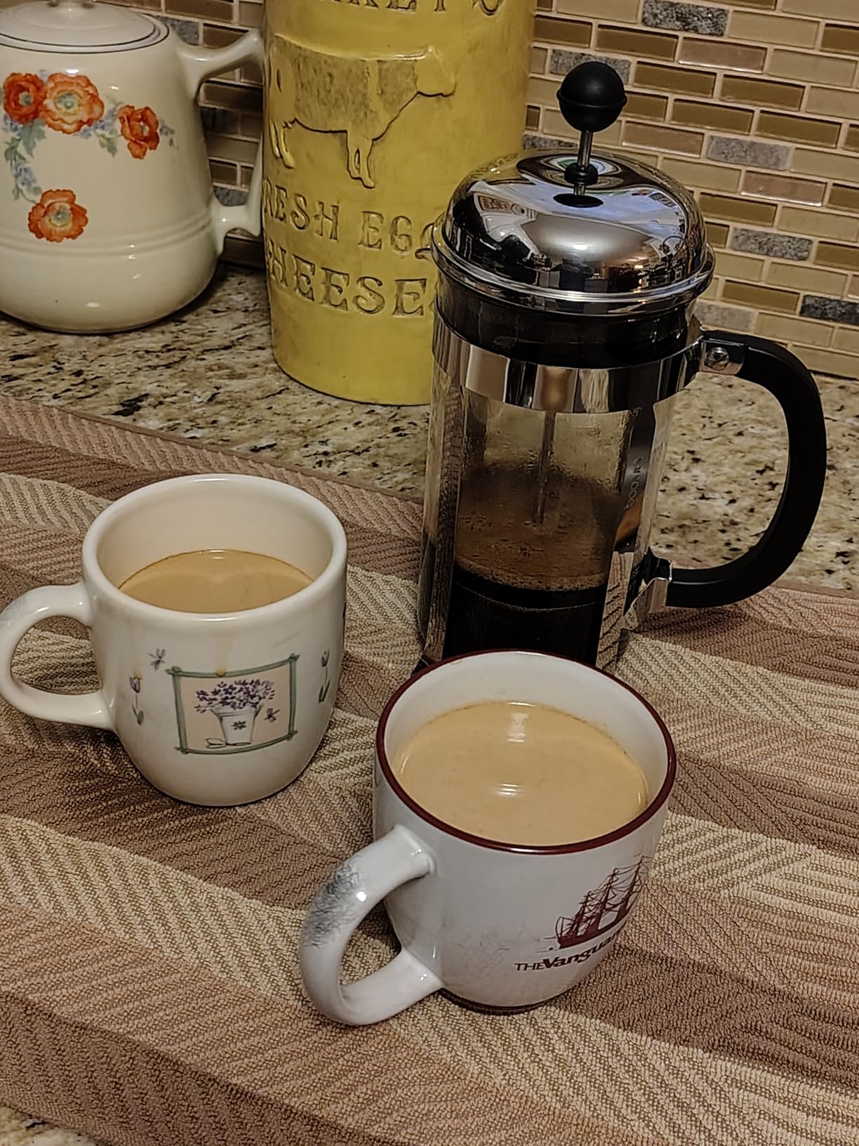Bodum 34oz Chambord French Press Coffee Maker, High-Heat Borosilicate Glass, Polished Stainless Steel – Made in Portugal Customer Review Bodum 34oz Chambord French Press Coffee Maker, High-Heat Borosilicate Glass, Polished Stainless Steel – Made in Portugal - Customer Photo 1