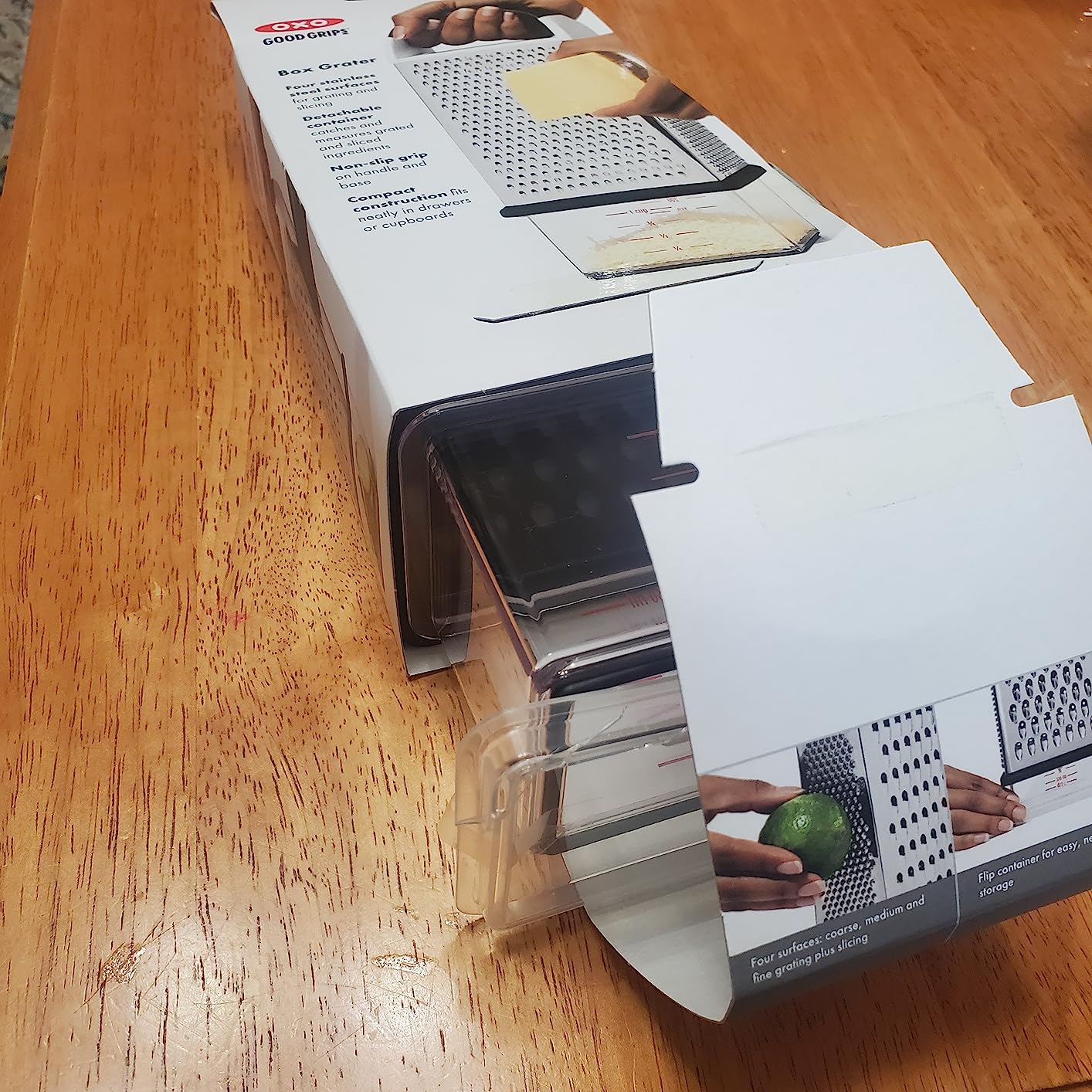 OXO Good Grips Box Grater Customer Review OXO Good Grips Box Grater - Customer Photo 1