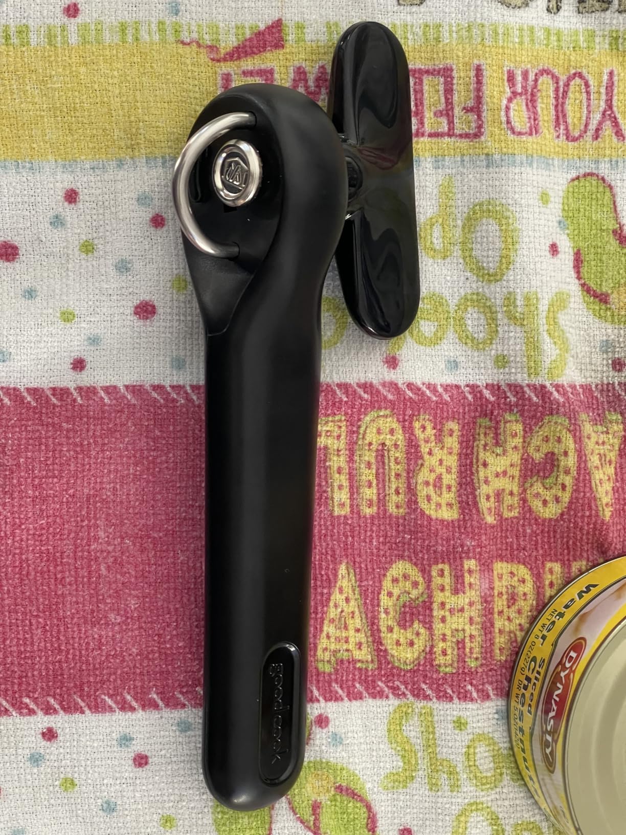Good Cook Can Opener, Safe Cut Manual Can Opener, no Sharp Can Edges, Black - Customer Photo 2