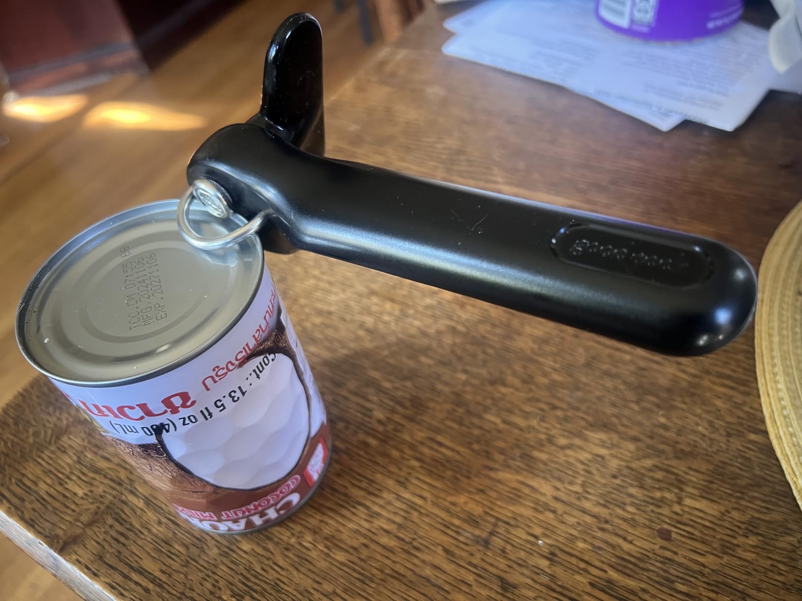 Good Cook Can Opener, Safe Cut Manual Can Opener, no Sharp Can Edges, Black - Customer Photo 5