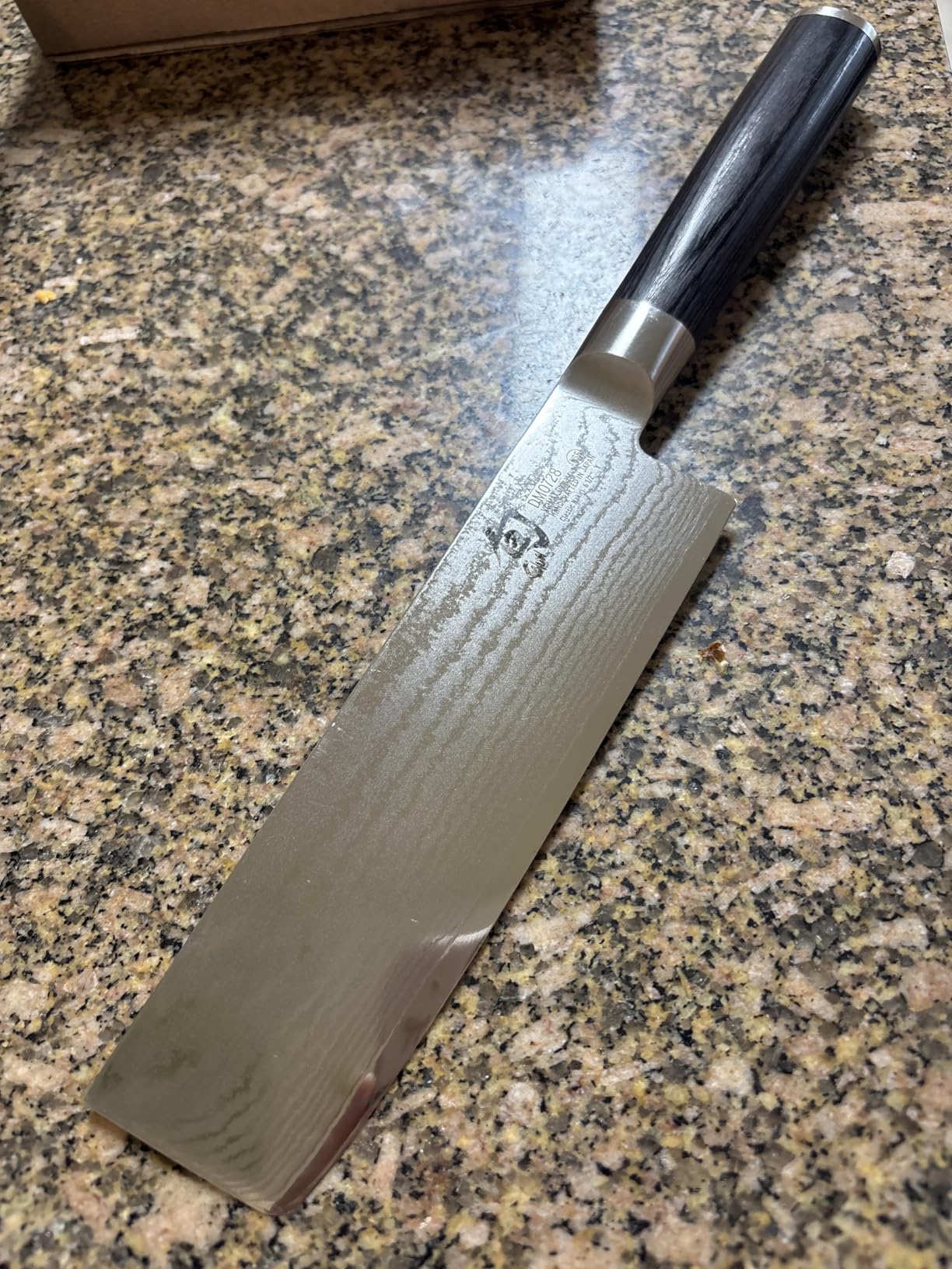 Shun Classic 6.5-Inch Nakiri Knife Customer Review Shun Classic 6.5-Inch Nakiri Knife - Customer Photo 1