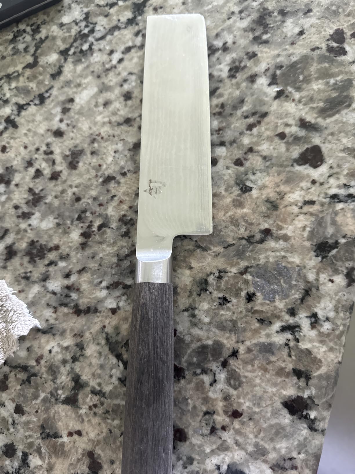 Shun Classic 6.5-Inch Nakiri Knife Customer Review Shun Classic 6.5-Inch Nakiri Knife - Customer Photo 3