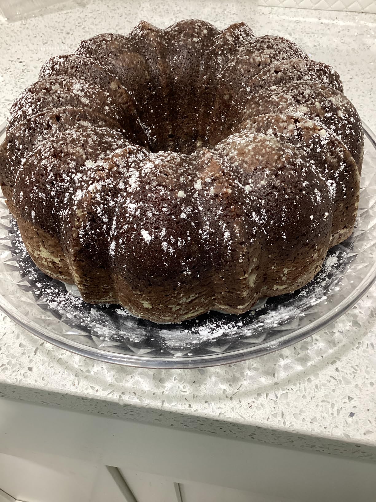 Nordic Ware Original Bundt, 12-Cup, Graphite - Customer Photo 2