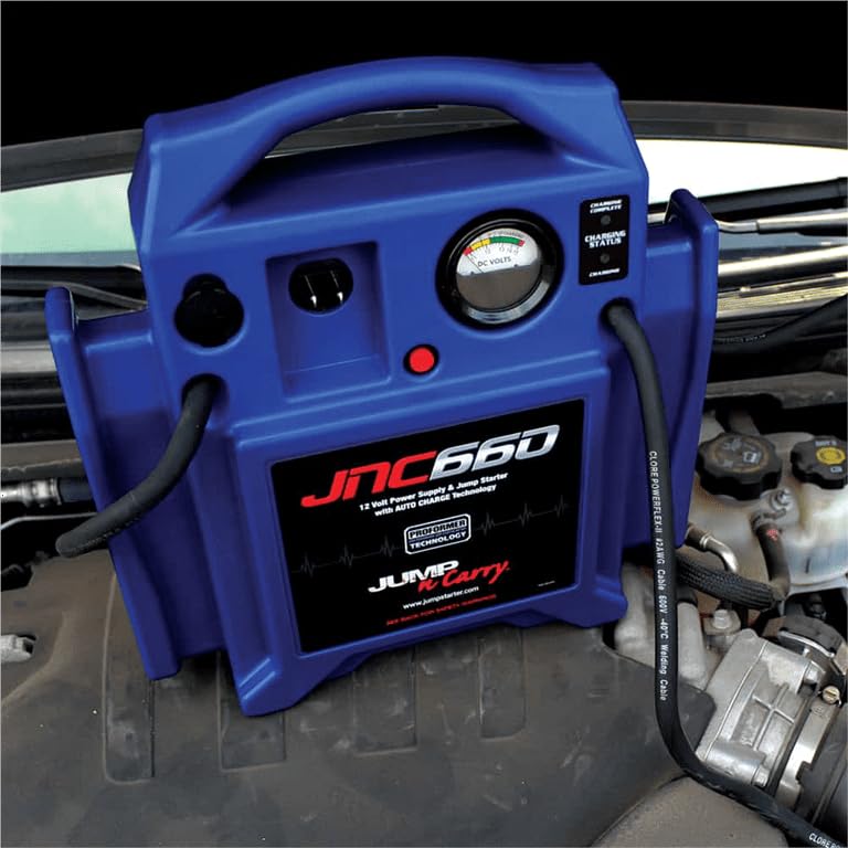 Clore Automotive Jump-N-Carry JNC660 1700 Peak Amp 12 Volt Jump Starter , Blue - Customer Photo 2