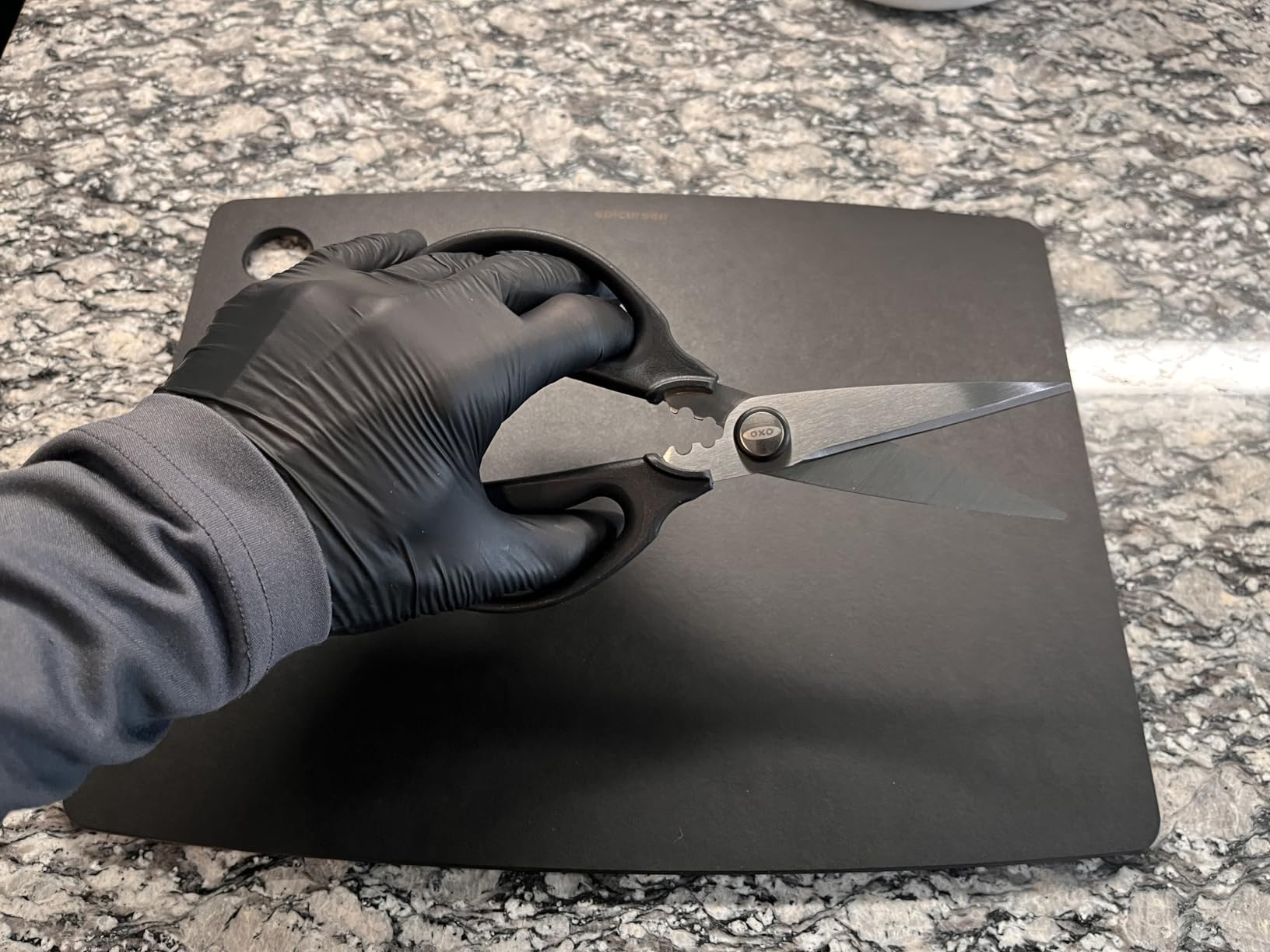OXO Good Grips Multi-Purpose Kitchen and Herbs Scissors - Customer Photo 1