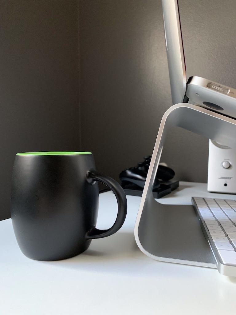 Rain Design 10032 mStand Laptop Stand, Silver (Patented) - Customer Photo 1