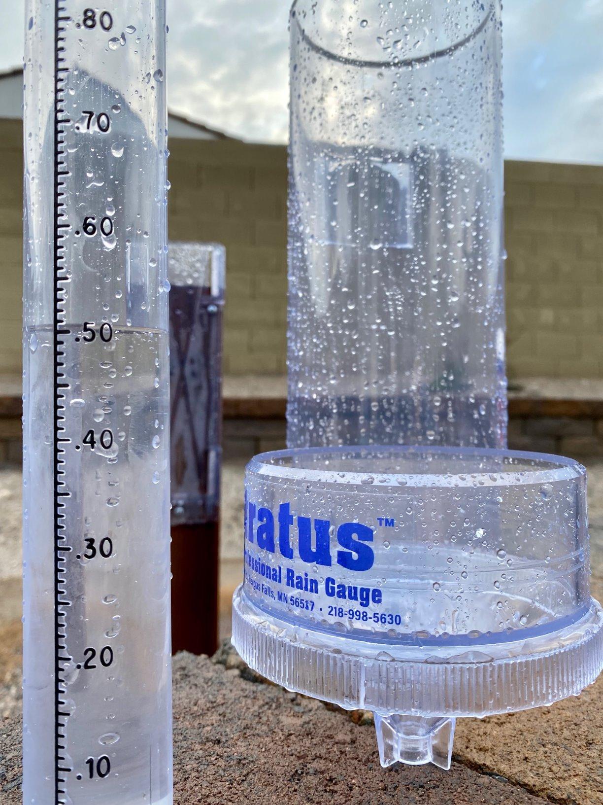 FUAUFAS KEXMY Rg202 Stratus Long Term Professional Rain and Snow Gauge - Customer Photo 5