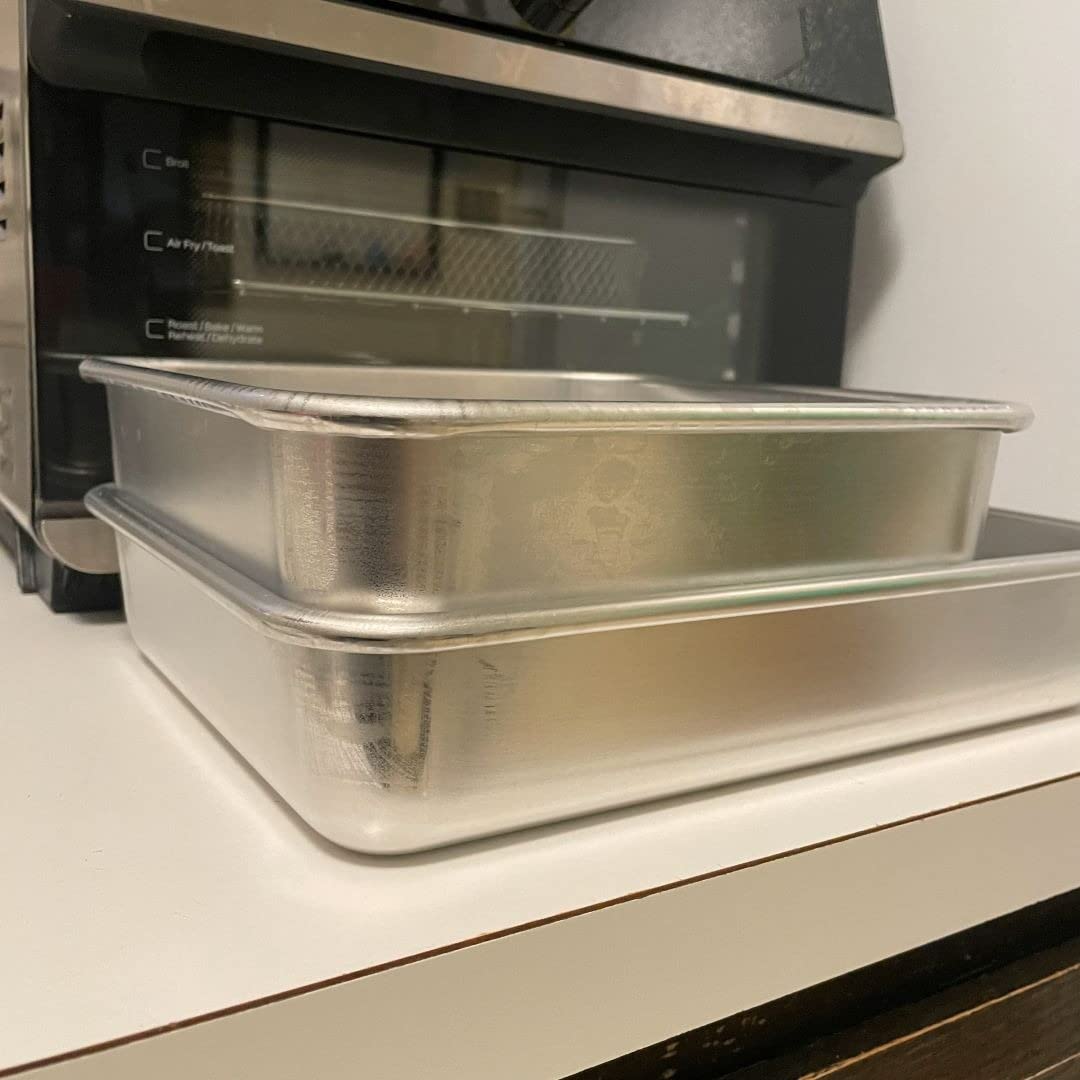 Nordic Ware Natural Aluminum Commercial Square Cake Pan, 9 x 9 - Customer Photo 2
