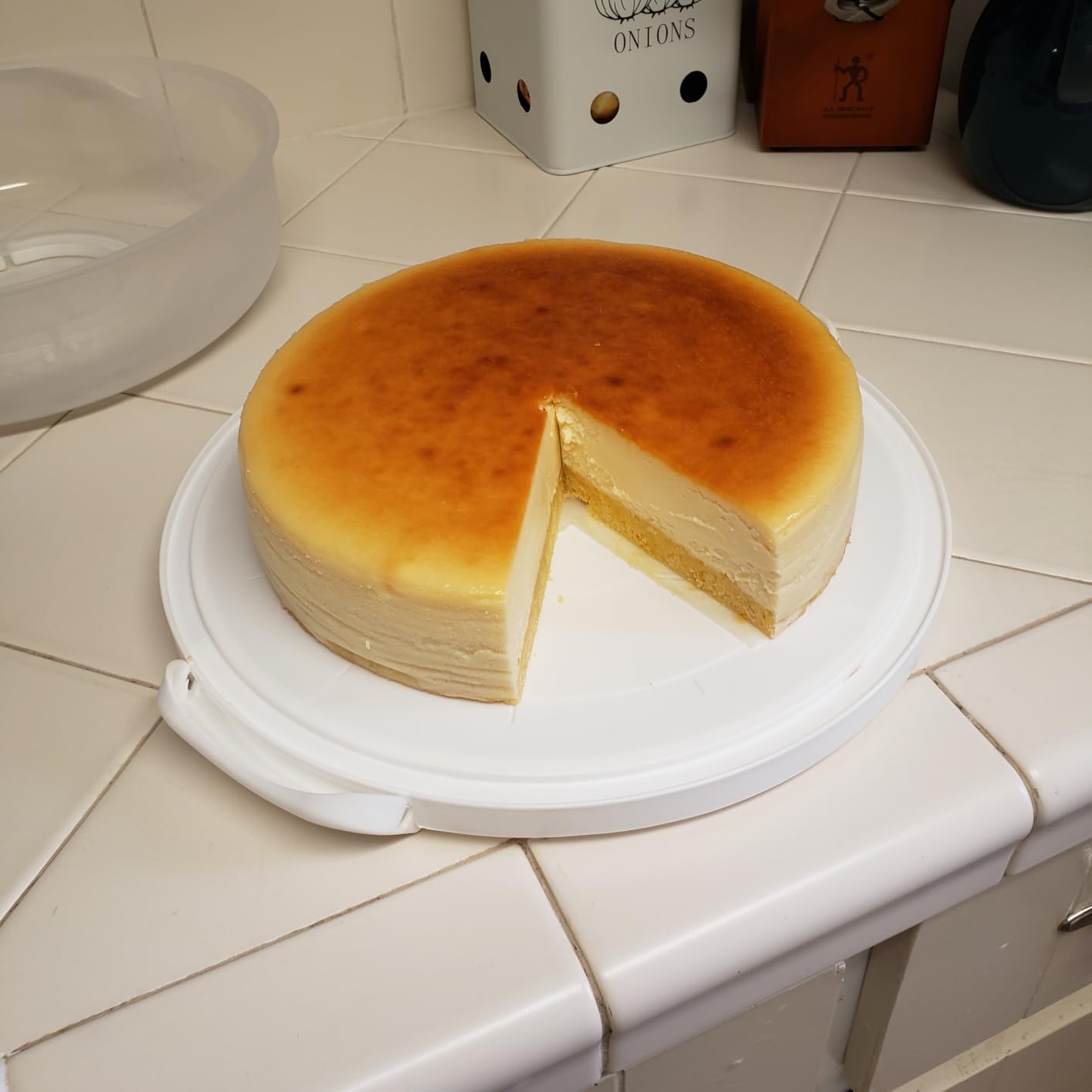 Fat Daddio's PSF-83 Anodized Aluminum Springform Pan, 8 x 3 Inch - Customer Photo 2