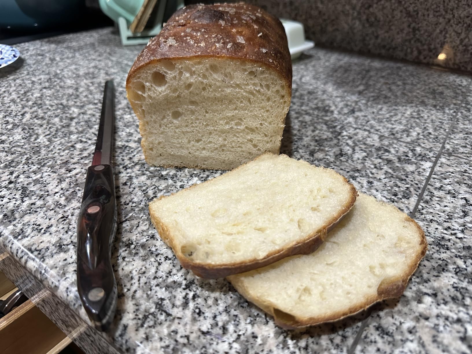 USA Pan Nonstick Standard Bread Loaf Pan, 1 Pound, Aluminized Steel Customer Review USA Pan Nonstick Standard Bread Loaf Pan, 1 Pound, Aluminized Steel - Customer Photo 2