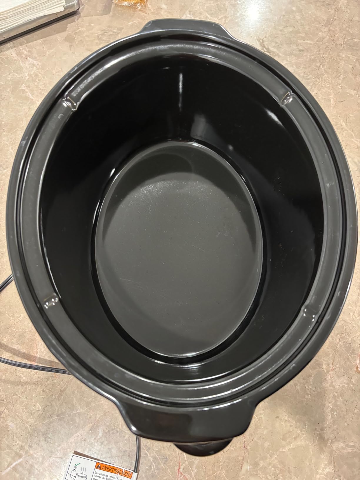 Crock-Pot 7 Quart Oval Manual Slow Cooker, Stainless Steel (SCV700-S-BR), Versatile Cookware for Large Families or Entertaining - Customer Photo 3