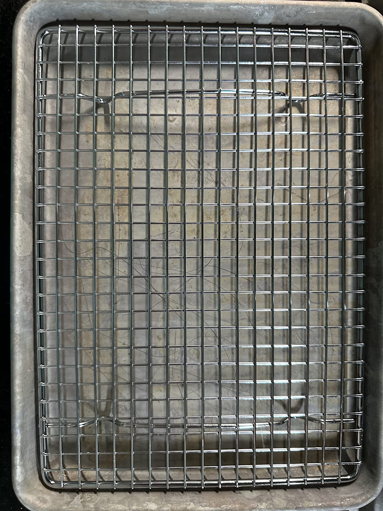 Mrs. Anderson's Baking Professional Half Sheet Baking and Cooling Rack, 16.5 x 11.75-Inches Customer Review Mrs. Anderson's Baking Professional Half Sheet Baking and Cooling Rack, 16.5 x 11.75-Inches - Customer Photo 2