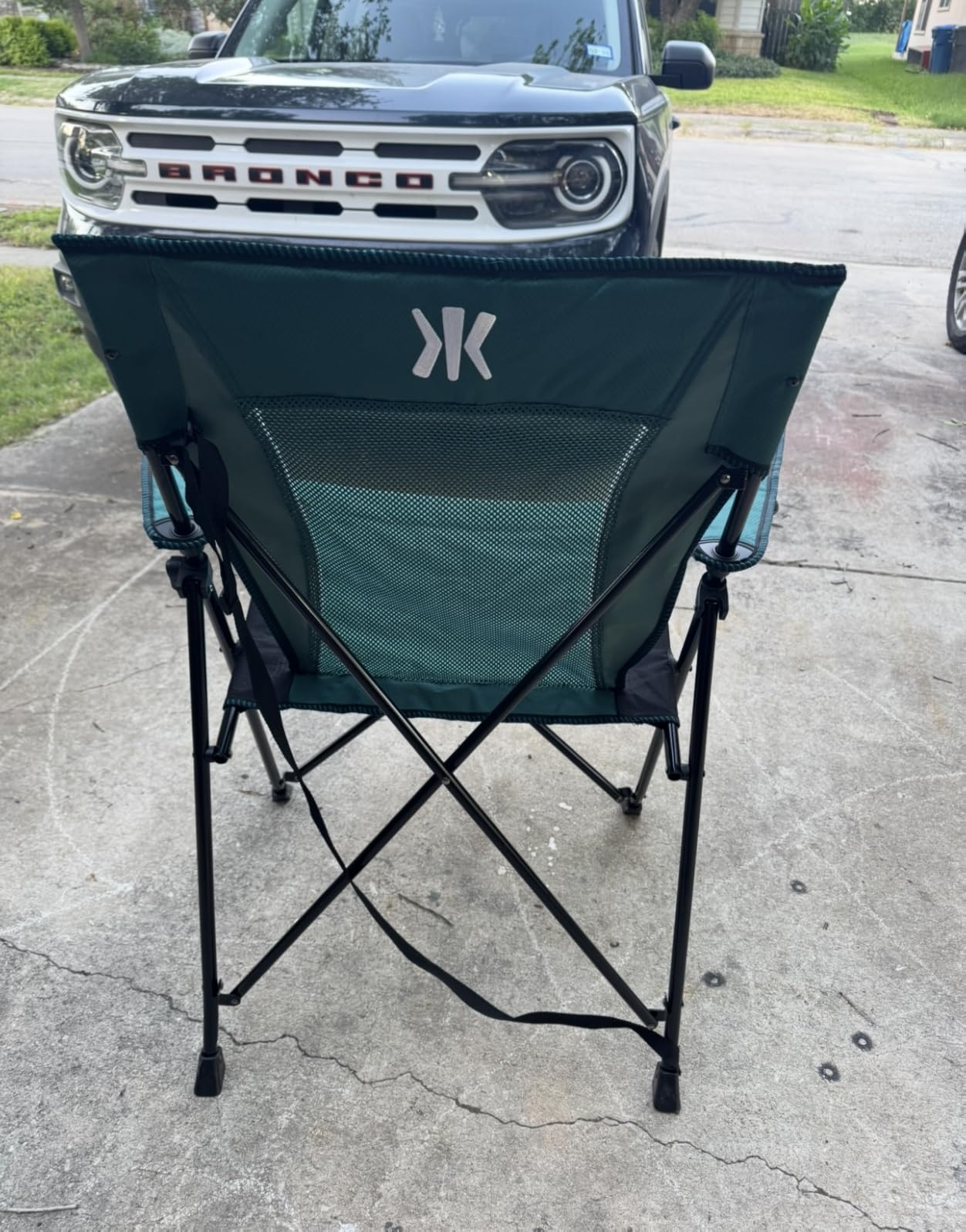 Kijaro Dual Lock Folding Camp Chairs - Versatile for Sports, Outdoors & Lawns - Locks Positions - Customer Photo 2