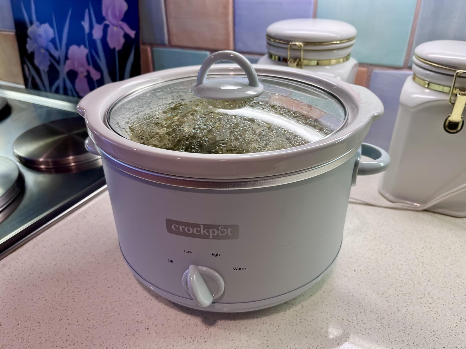 Crock-Pot 2-Quart Manual Slow Cooker, Feeds 2+ People, Great for Small Meals, Dips, & Sides; Removable Stoneware is Oven & Dishwasher-Safe, Black customer photo 2