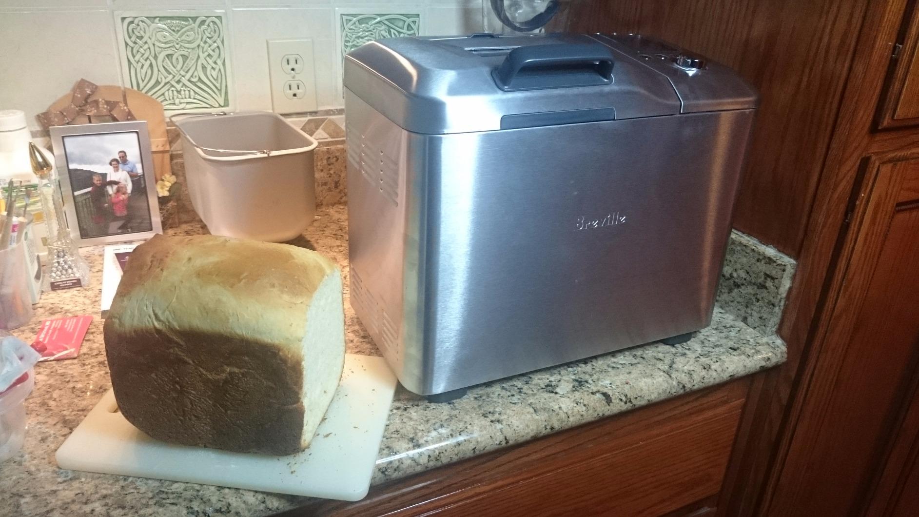 Breville BBM800XL Custom Loaf Bread Maker Machine, Brushed Stainless Steel - Customer Photo 1