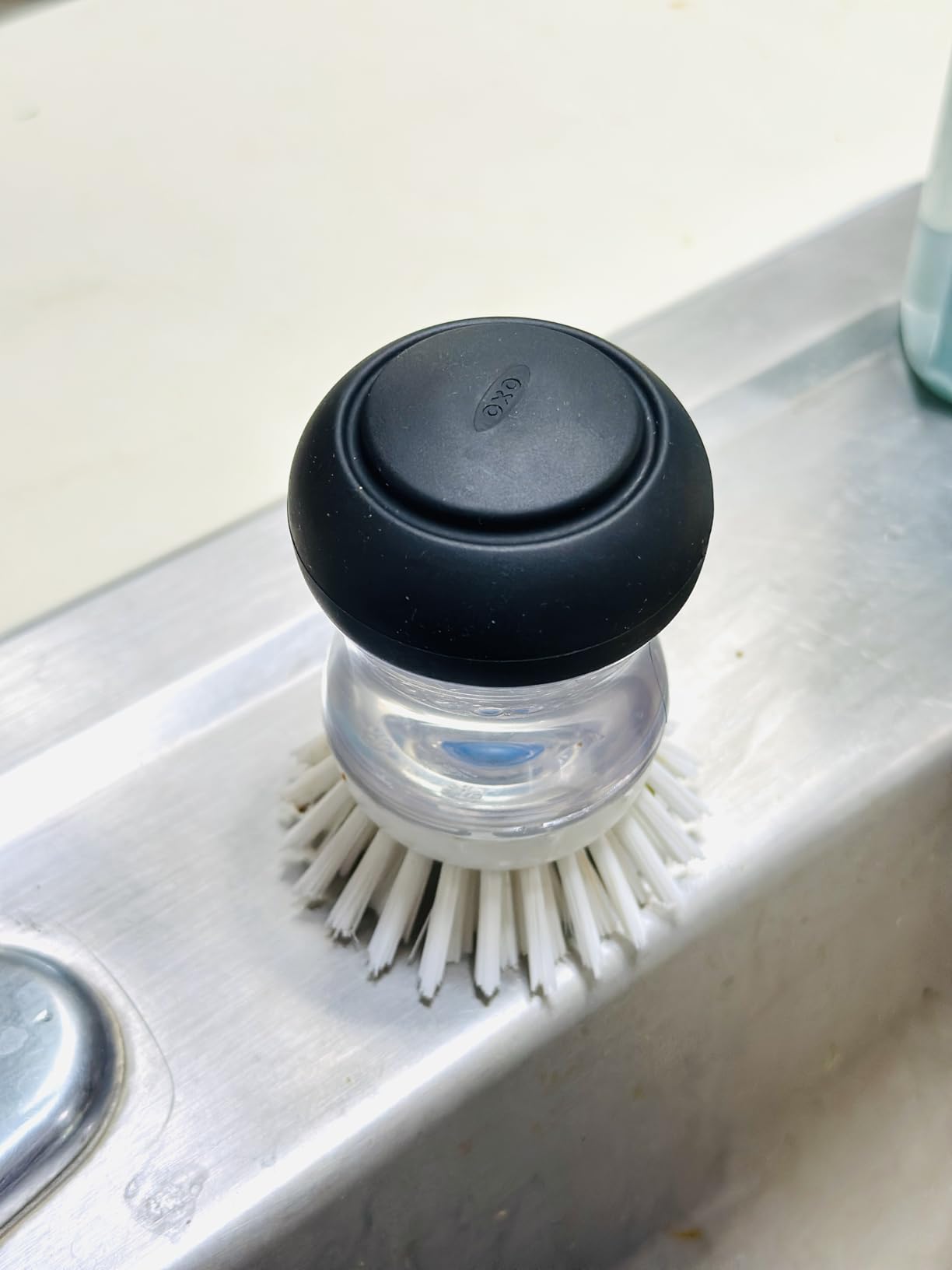 OXO Good Grips Soap Dispensing Palm Brush Storage Set - Customer Photo 2