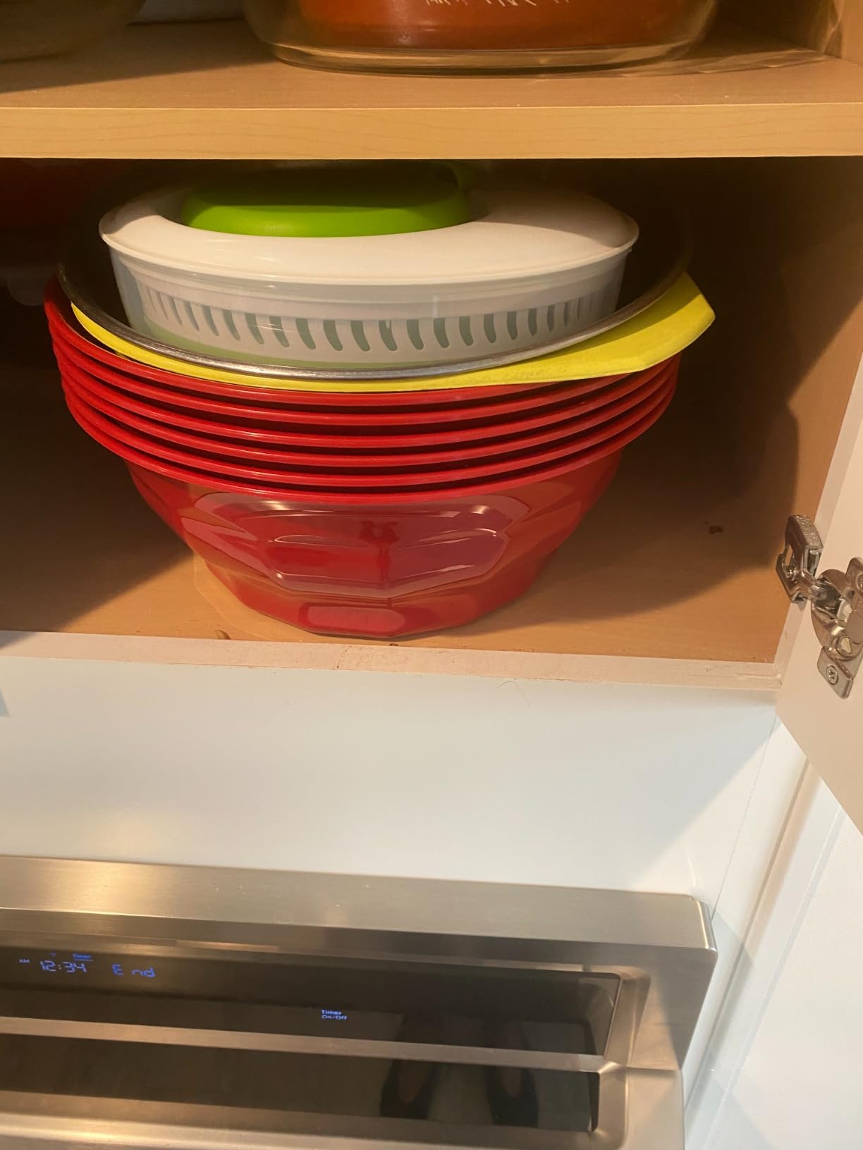 PrepWorks by Progressive 3 Qt Collapsible Salad Spinner – Space-Saving Design Customer Review PrepWorks by Progressive 3 Qt Collapsible Salad Spinner – Space-Saving Design - Customer Photo 2