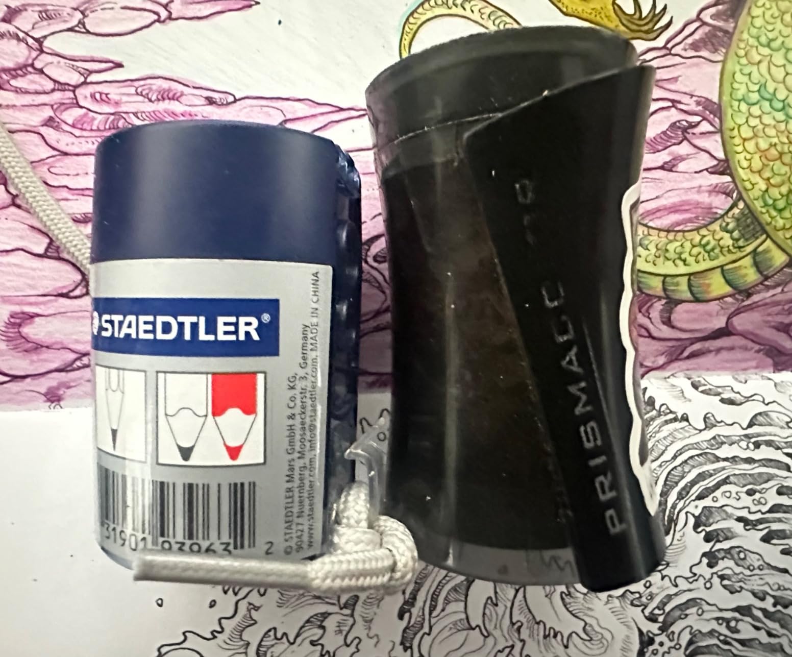 STAEDTLER Pencil Sharpener with 2 Holes - Dual Size Manual Sharpener for Standard, Colored & Makeup Pencils - Compact Design Customer Review STAEDTLER Pencil Sharpener with 2 Holes - Dual Size Manual Sharpener for Standard, Colored & Makeup Pencils - Compact Design - Customer Photo 2