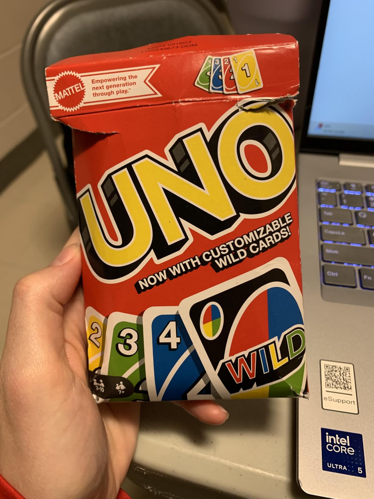 UNO - Classic Colour & Number Matching Card Game - 112 Cards - Customizable & Erasable Wild - Special Action Cards Included - Gift for Kids 7+, W2087 Customer Review UNO - Classic Colour & Number Matching Card Game - 112 Cards - Customizable & Erasable Wild - Special Action Cards Included - Gift for Kids 7+, W2087 - Customer Photo 1