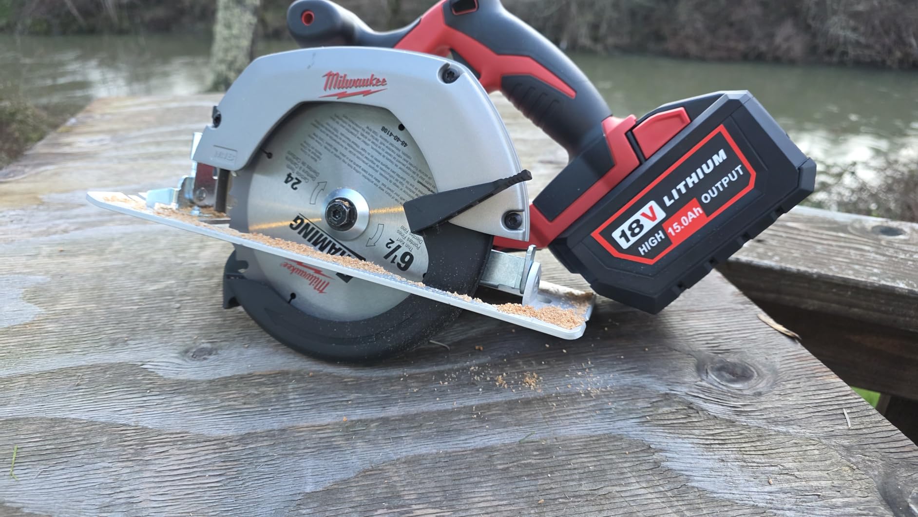 M18 Cordless Lithium-Ion 6-1/2 M18 Cordless Lithium-Ion 6-1/2