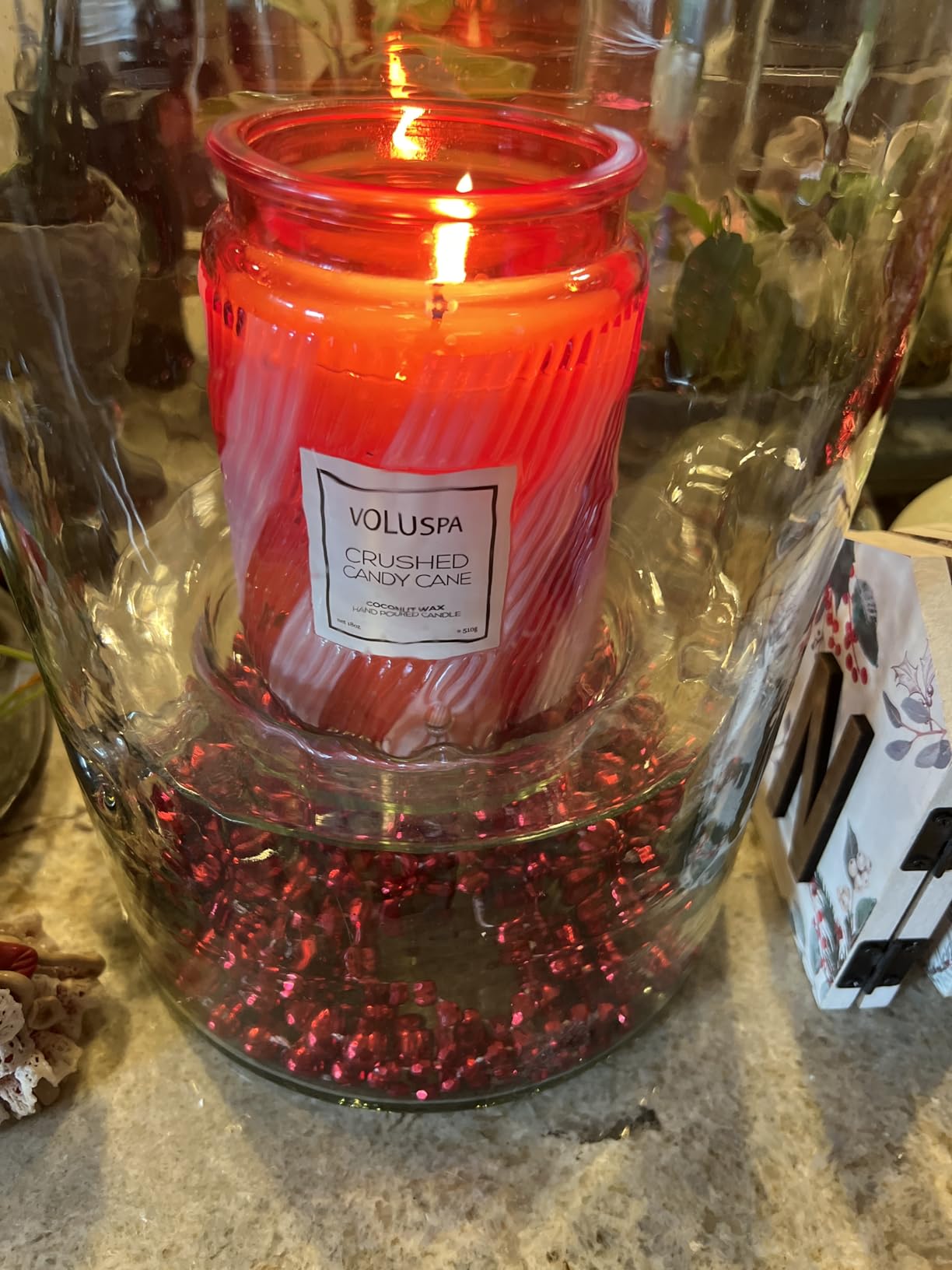 Voluspa Baltic Amber Candle, 18 oz, Coconut Wax Blend, Scented Candles for Home, 100 Hour Burn Time, Candle Jar Customer Review Voluspa Baltic Amber Candle, 18 oz, Coconut Wax Blend, Scented Candles for Home, 100 Hour Burn Time, Candle Jar - Customer Photo 2
