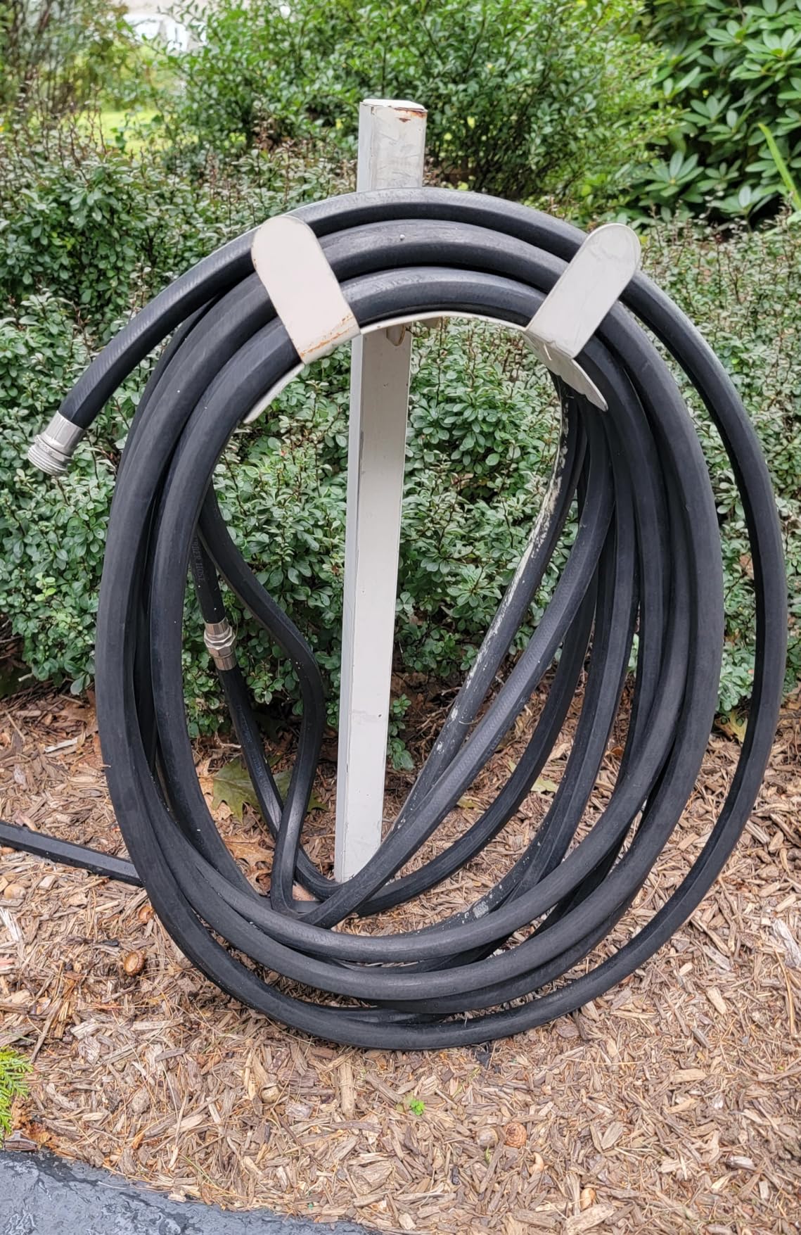 Briggs and Stratton 8BS75 75-Foot Premium Heavy-Duty Rubber Garden Hose, Brass - Customer Photo 1