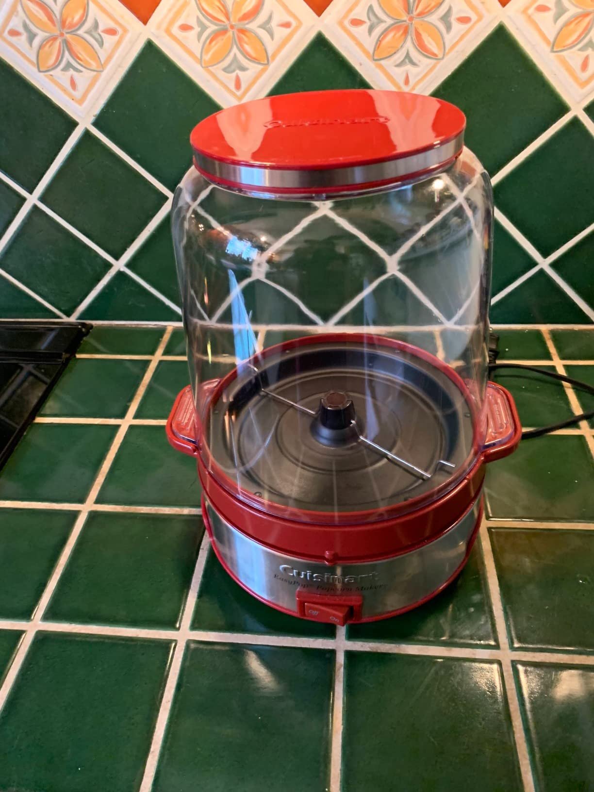 Cuisinart EasyPop Popcorn Maker, Red, CPM-700NAS - Customer Photo 2