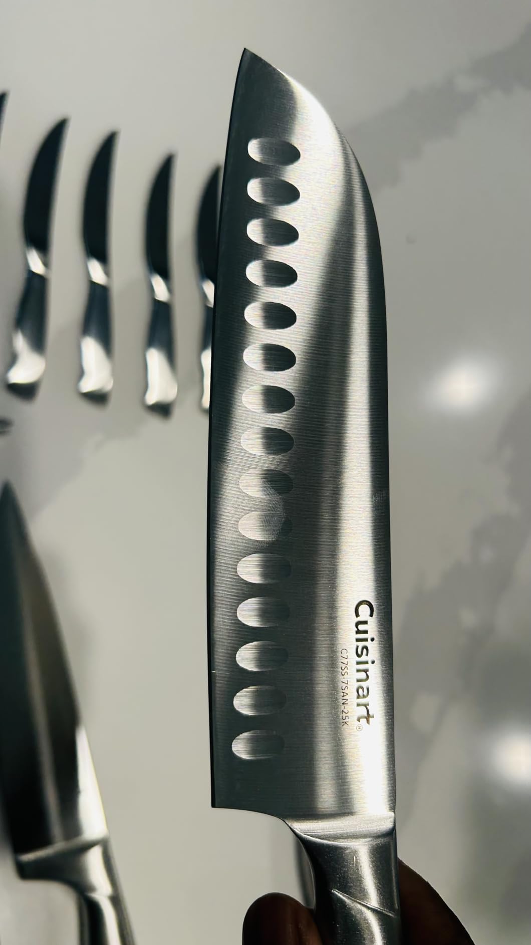 Cuisinart Stainless Steel Hollow Handle 15-Piece Cutlery Block Set, Kitchen Knife Set with Steel Blades for Precise Cutting, Durable Knives with Ergonomic Handles - Customer Photo 1