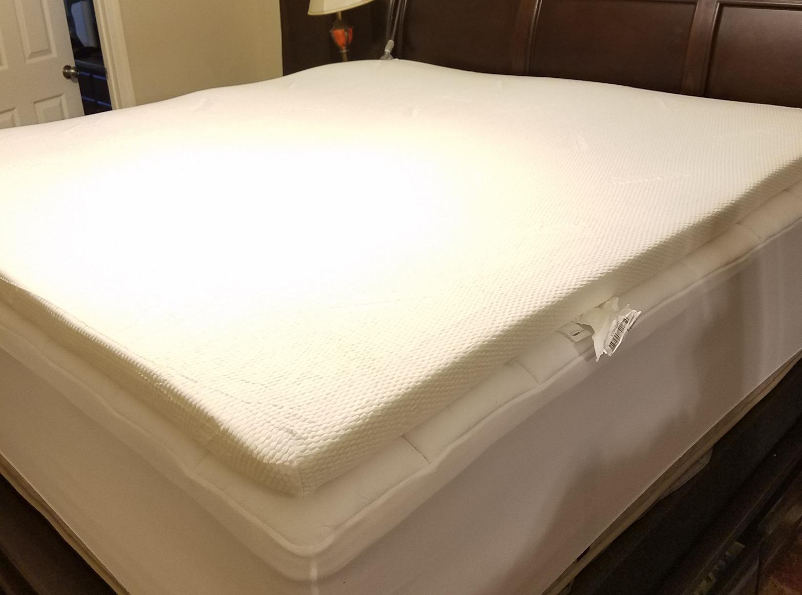 TEMPUR-Adapt (Supreme) 3-inch Memory Foam Mattress Topper, Queen,White Customer Review TEMPUR-Adapt (Supreme) 3-inch Memory Foam Mattress Topper, Queen,White - Customer Photo 1