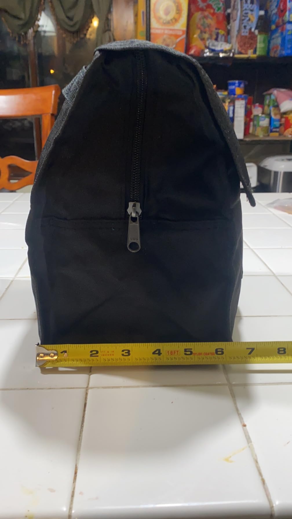 PackIt Freezable Lunch Bag, Black, Built with EcoFreeze Technology, Foldable, Reusable, Zip and Fold Closure with Buckle Handle, Perfect for School and Office Lunches Customer Review PackIt Freezable Lunch Bag, Black, Built with EcoFreeze Technology, Foldable, Reusable, Zip and Fold Closure with Buckle Handle, Perfect for School and Office Lunches - Customer Photo 2