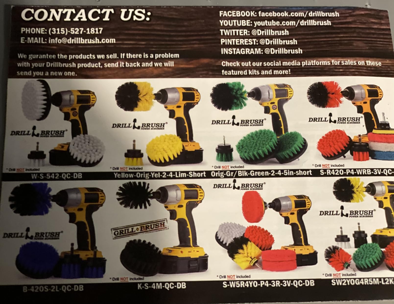 Nylon Drill Brush Attachment Set for Bathroom Cleaning - Power Scrubber Brush Kit for Bathtub, Shower, Tile, and Grout - All-Purpose Household Cleaning Brushes for Drill - Electric Grout Cleaner Kit - Customer Photo 1