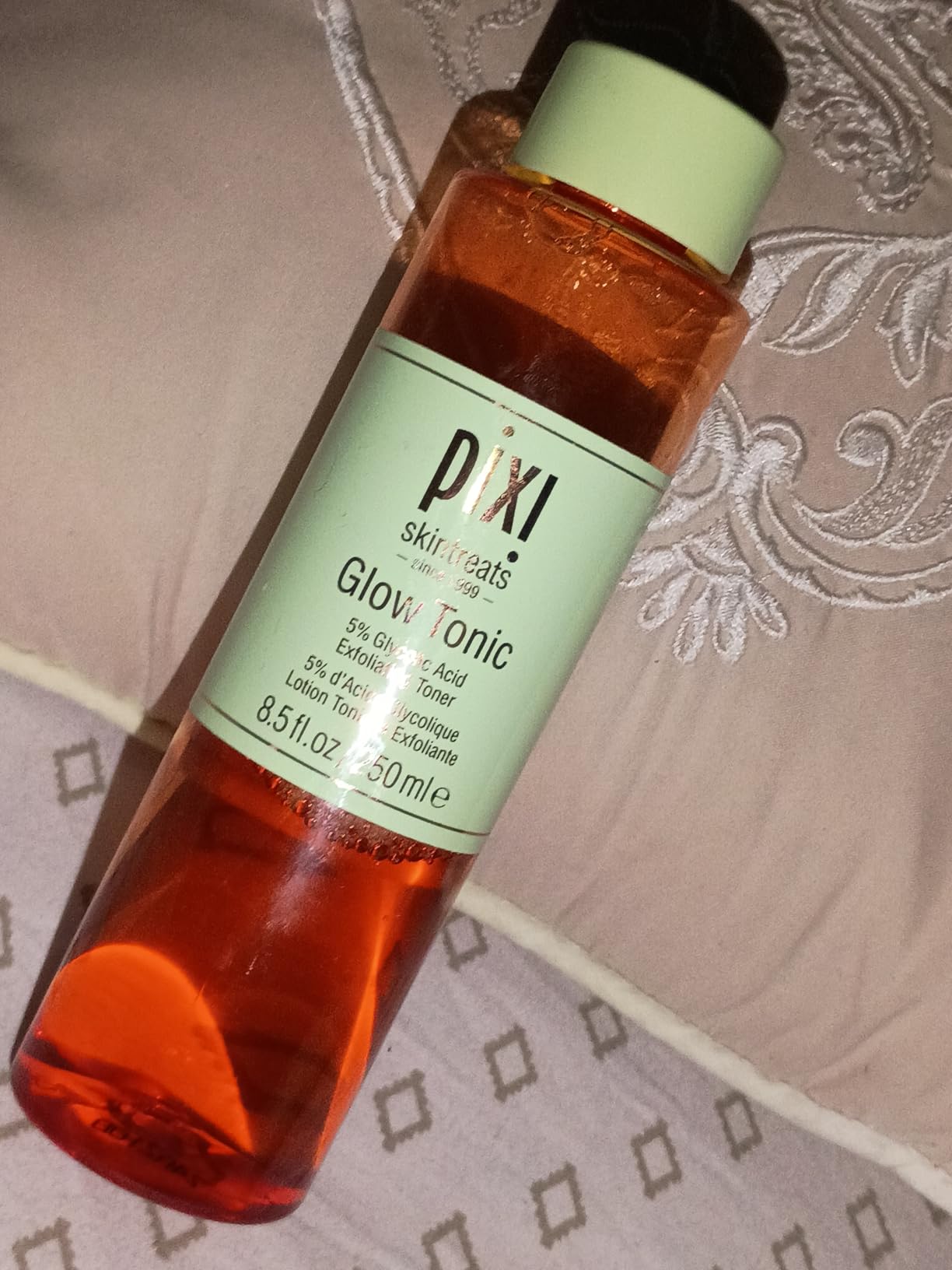 Pixi Glow Tonic Balancing Face Toner Glycolic Acid for Radiant Skin and Daily Brightening (8.5 fl oz / 250 ml) - Customer Photo 1