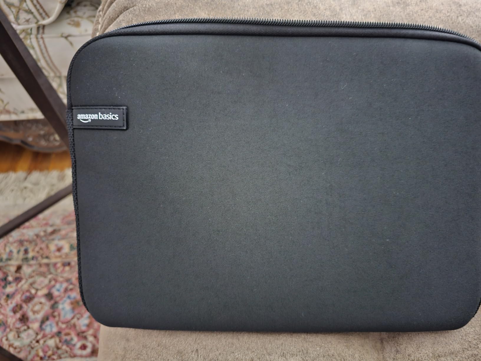 Amazon Basics 17.3-inch Laptop Sleeve, Protective Carrying Case with Zipper for Computer Protection Customer Review Amazon Basics 17.3-inch Laptop Sleeve, Protective Carrying Case with Zipper for Computer Protection - Customer Photo 1