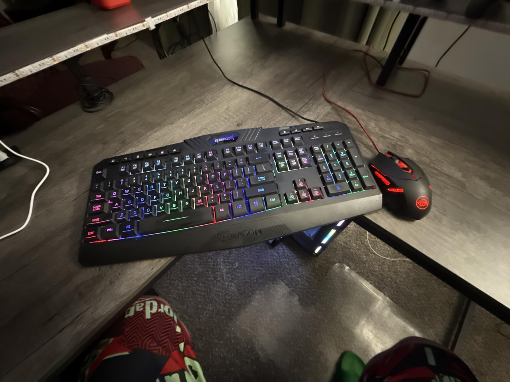 Redragon S101-3 PRO Gaming Keyboard and Mouse, RGB Backlit Programmable Keyboard Mouse with Software, Independent Macro Record Keys, Value Combo Set, New Update Version customer photo 2
