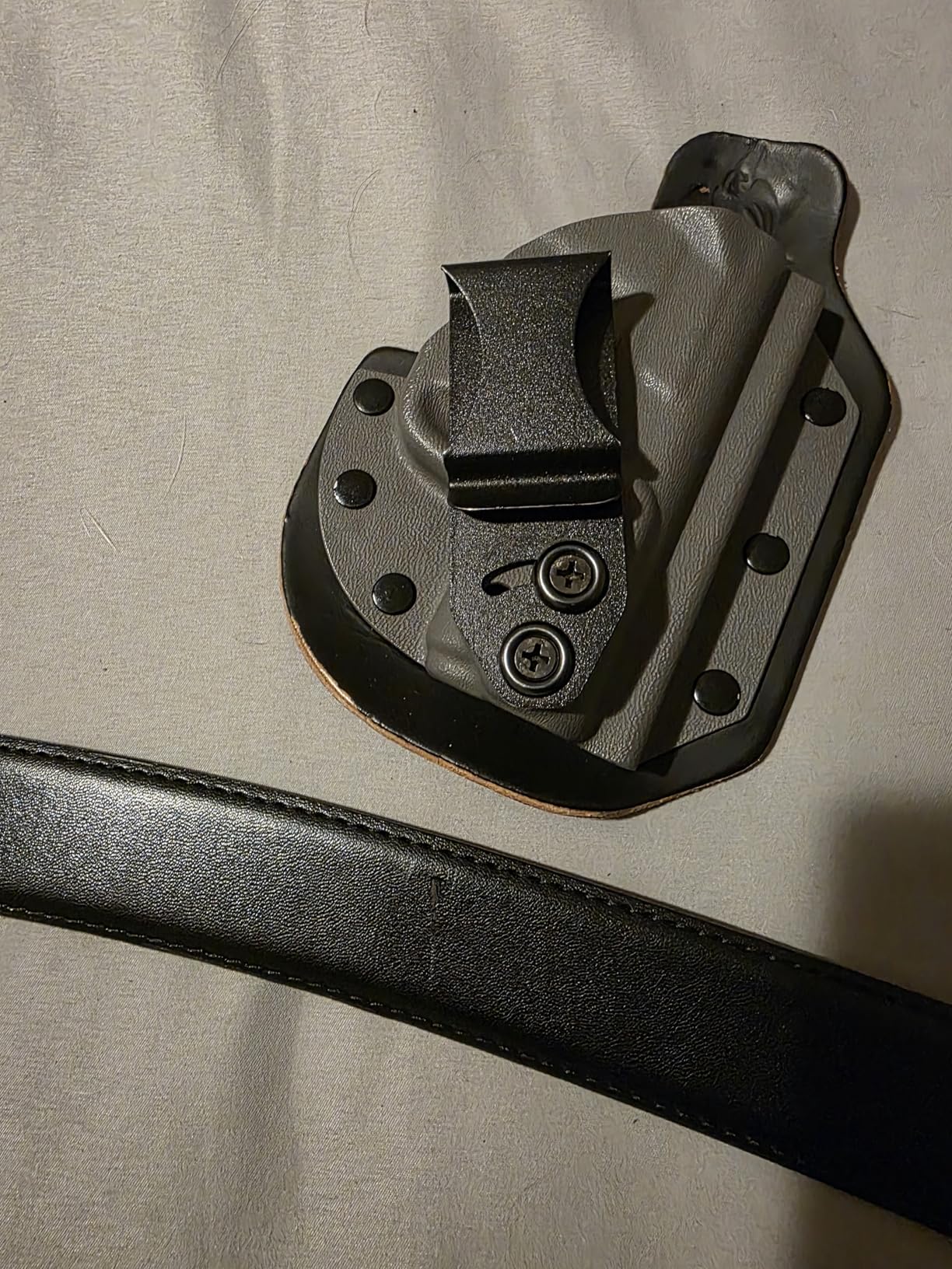 Mission Belt Men's Leather Ratchet Belt, 40mm Metal Collection Customer Review Mission Belt Men's Leather Ratchet Belt, 40mm Metal Collection - Customer Photo 2