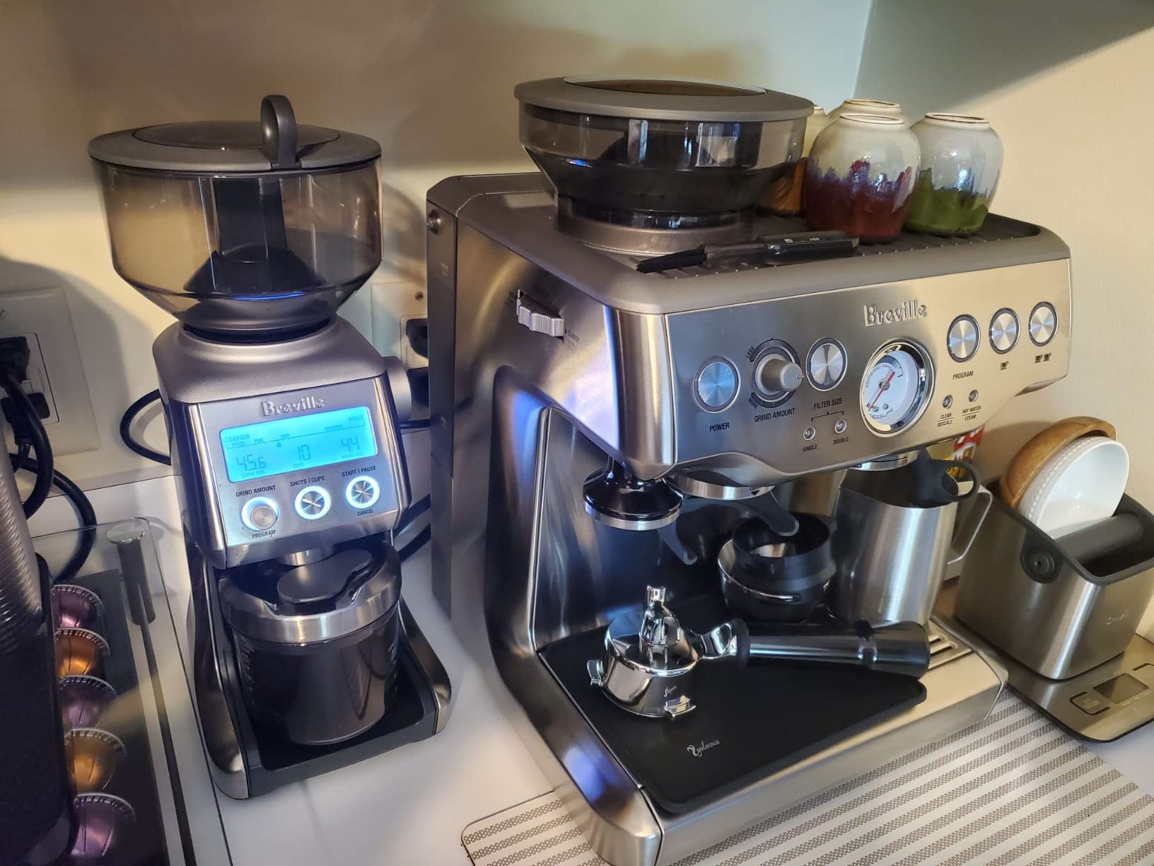 Breville BCG820BSS Smart Grinder Pro for Coffee and Espresso, Brushed Stainless Steel - Customer Photo 2