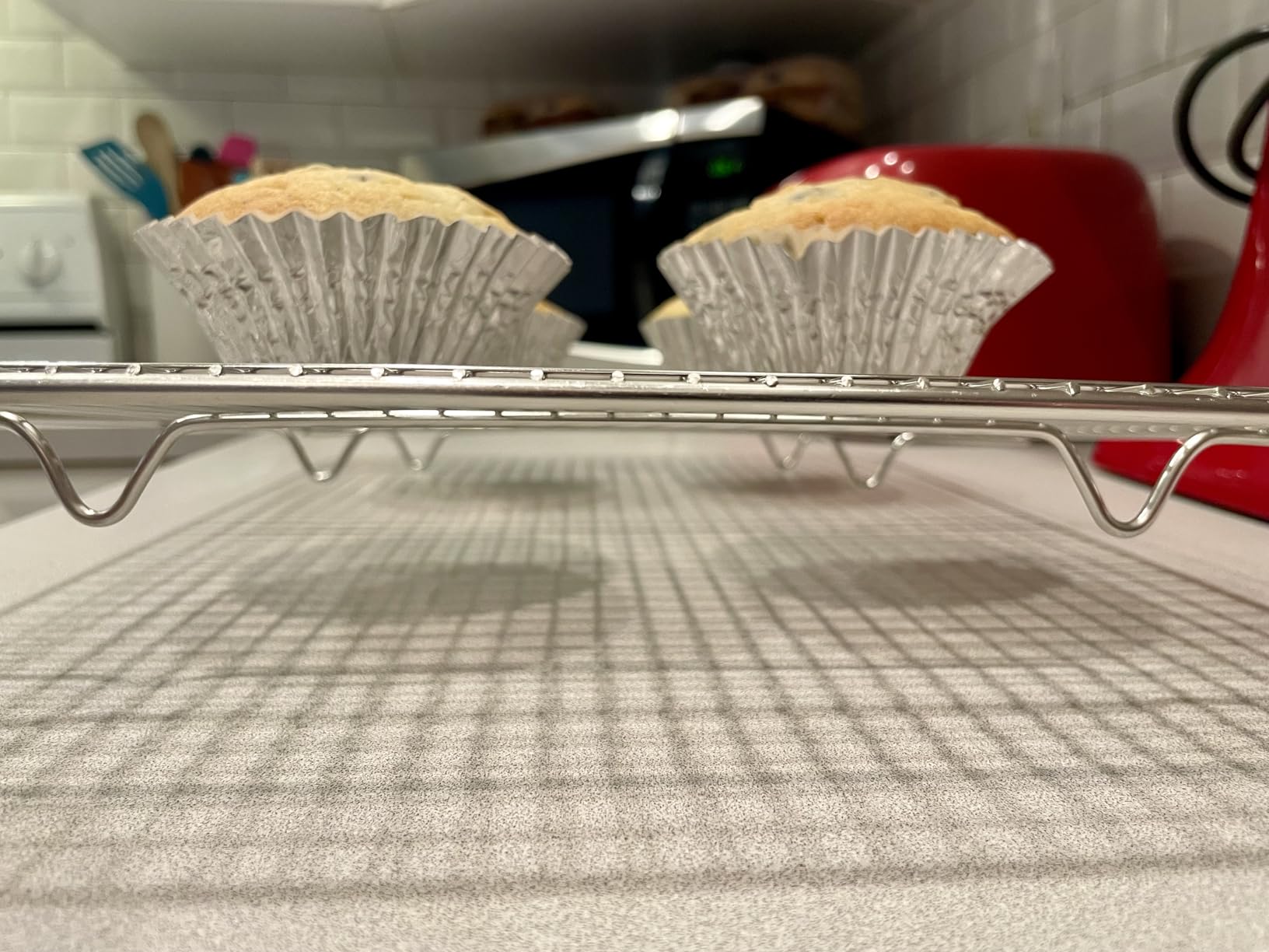 Ultra Cuisine Heavy Duty Cooling Rack for Cooking and Baking - Professional Grade Premium100% Stainless Steel Baking Rack & Wire Cooling Mesh for Roasting & Grilling - Dishwasher Safe - 11.5 Ultra Cuisine Heavy Duty Cooling Rack for Cooking and Baking - Professional Grade Premium100% Stainless Steel Baking Rack & Wire Cooling Mesh for Roasting & Grilling - Dishwasher Safe - 11.5