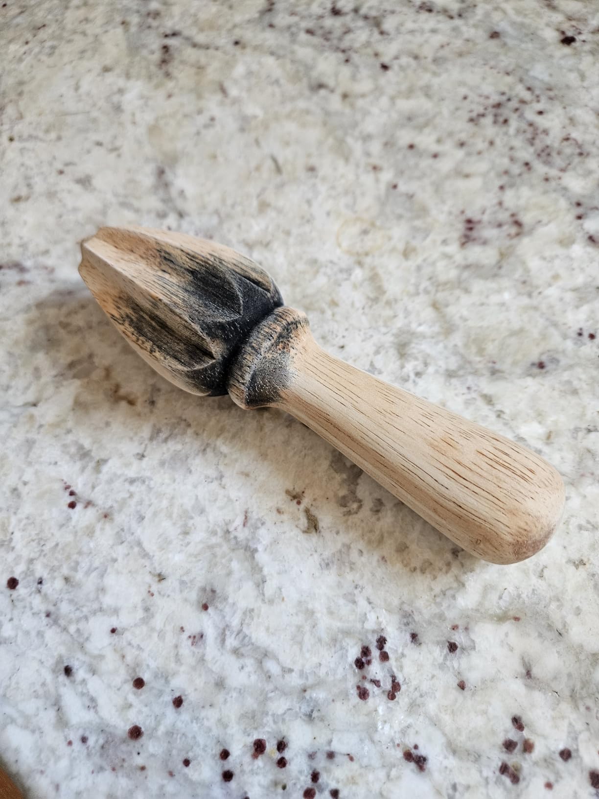 HIC Kitchen Citrus Juicer Reamer, Hardwood Customer Review HIC Kitchen Citrus Juicer Reamer, Hardwood - Customer Photo 2