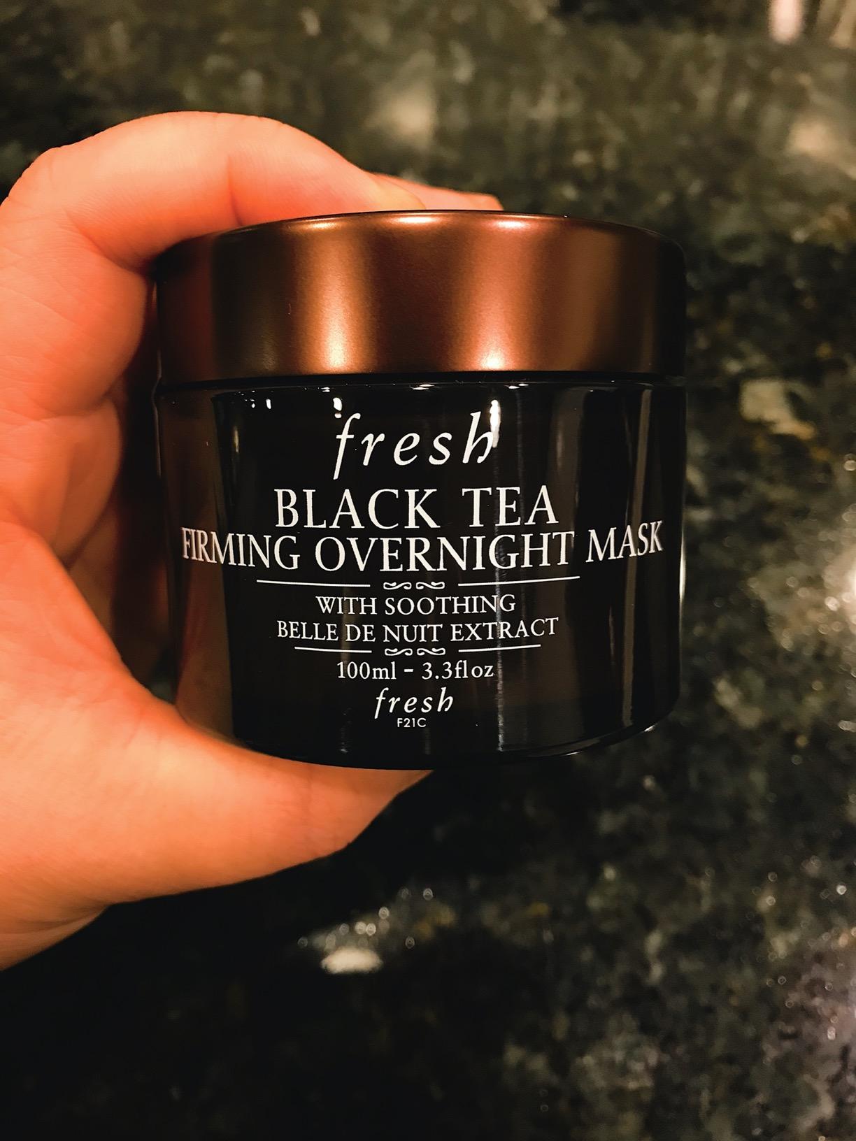 Fresh Fresh black tea firming overnight mask, 3.3oz, 3.3 Ounce Customer Review Fresh Fresh black tea firming overnight mask, 3.3oz, 3.3 Ounce - Customer Photo 2