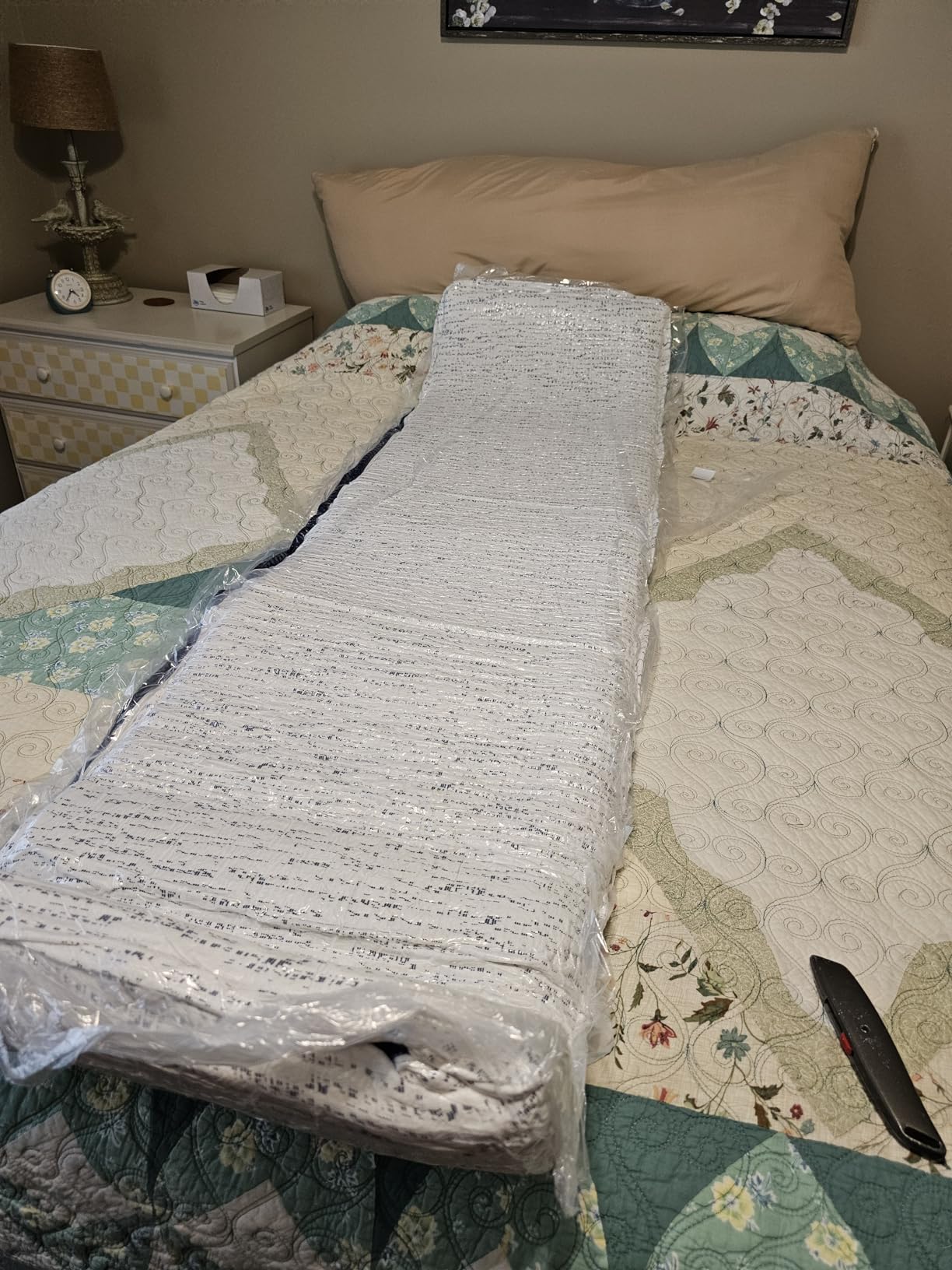 ViscoSoft 3 Inch Memory Foam Mattress Topper Queen - Select High Density Ventilated Mattress Pad - Premium Removable Rayon Cover Customer Review ViscoSoft 3 Inch Memory Foam Mattress Topper Queen - Select High Density Ventilated Mattress Pad - Premium Removable Rayon Cover - Customer Photo 5