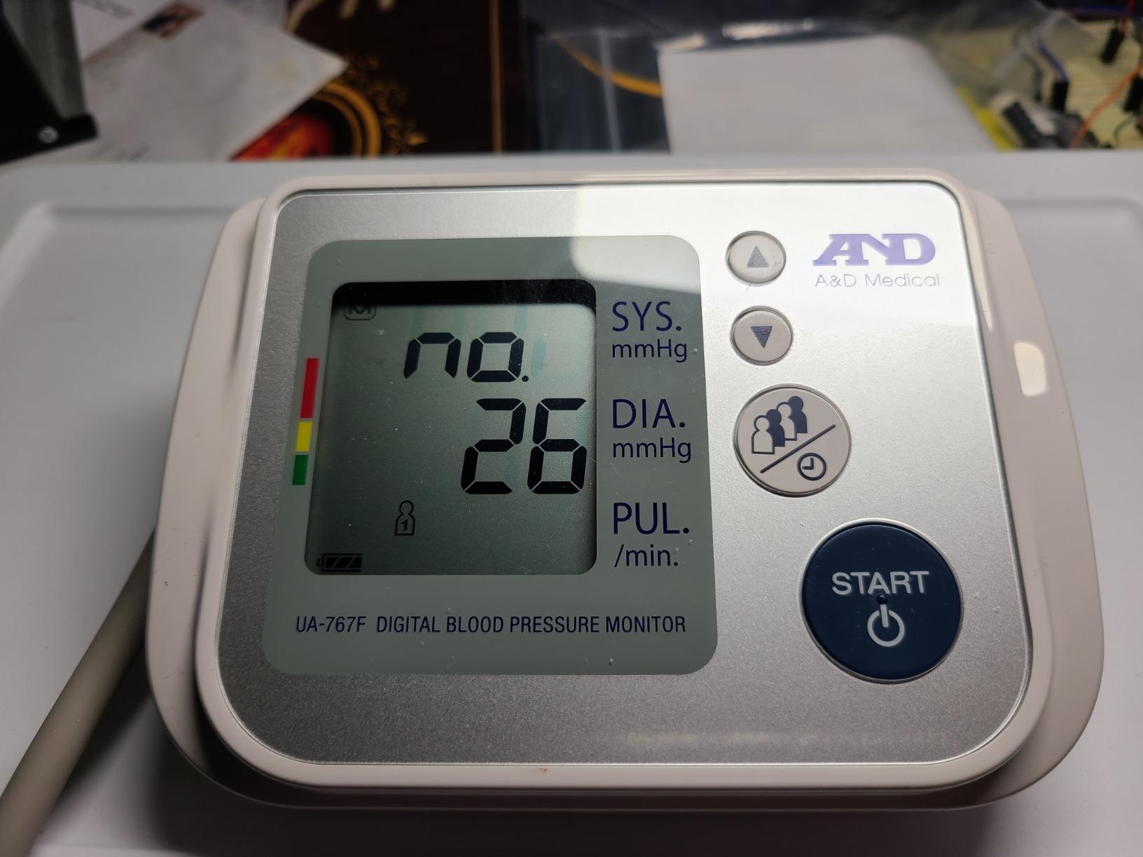 A&D Medical Blood Pressure Monitor for Home Use, UA-767F, Wide-Range Cuff (8.6-16.5 A&D Medical Blood Pressure Monitor for Home Use, UA-767F, Wide-Range Cuff (8.6-16.5