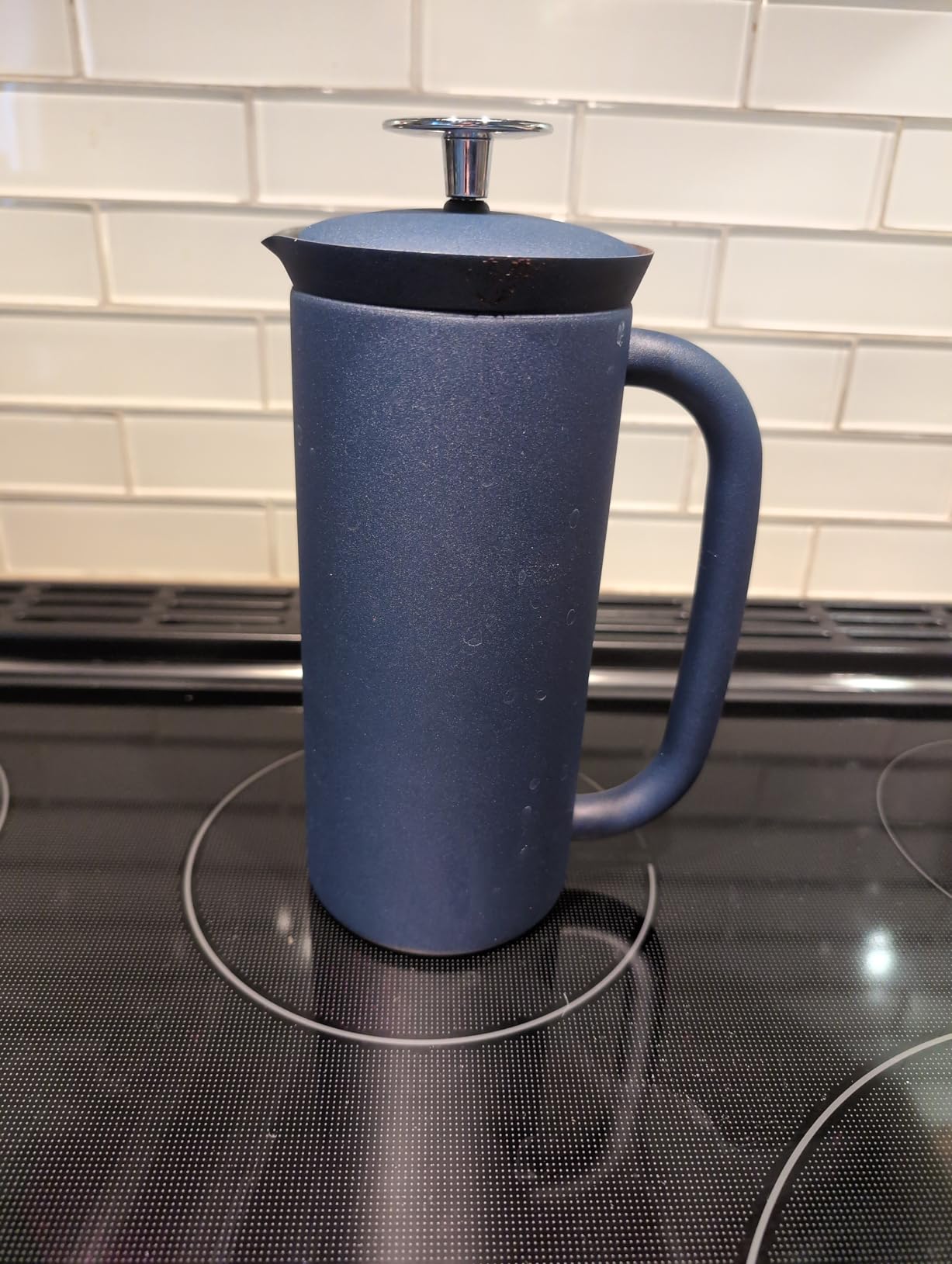ESPRO P7 Brushed Stainless Steel French Press 304 – Patented Double Walled Micro-Filter Insulated French Press Coffee Maker, Grit-Free Brew - Heat Resistant BPA Free (18oz) Customer Review ESPRO P7 Brushed Stainless Steel French Press 304 – Patented Double Walled Micro-Filter Insulated French Press Coffee Maker, Grit-Free Brew - Heat Resistant BPA Free (18oz) - Customer Photo 1