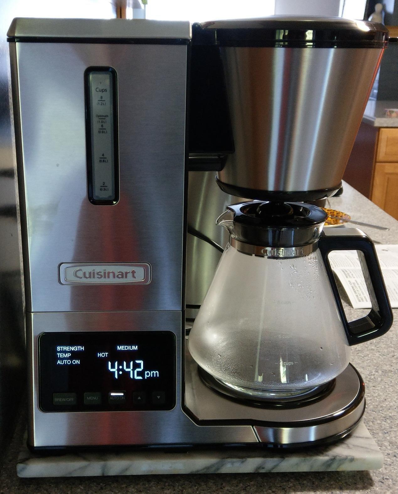 Cuisinart CPO-800P1 PurePrecision 8 Cup Pour-Over Coffee Brewer, Silver Customer Review Cuisinart CPO-800P1 PurePrecision 8 Cup Pour-Over Coffee Brewer, Silver - Customer Photo 1